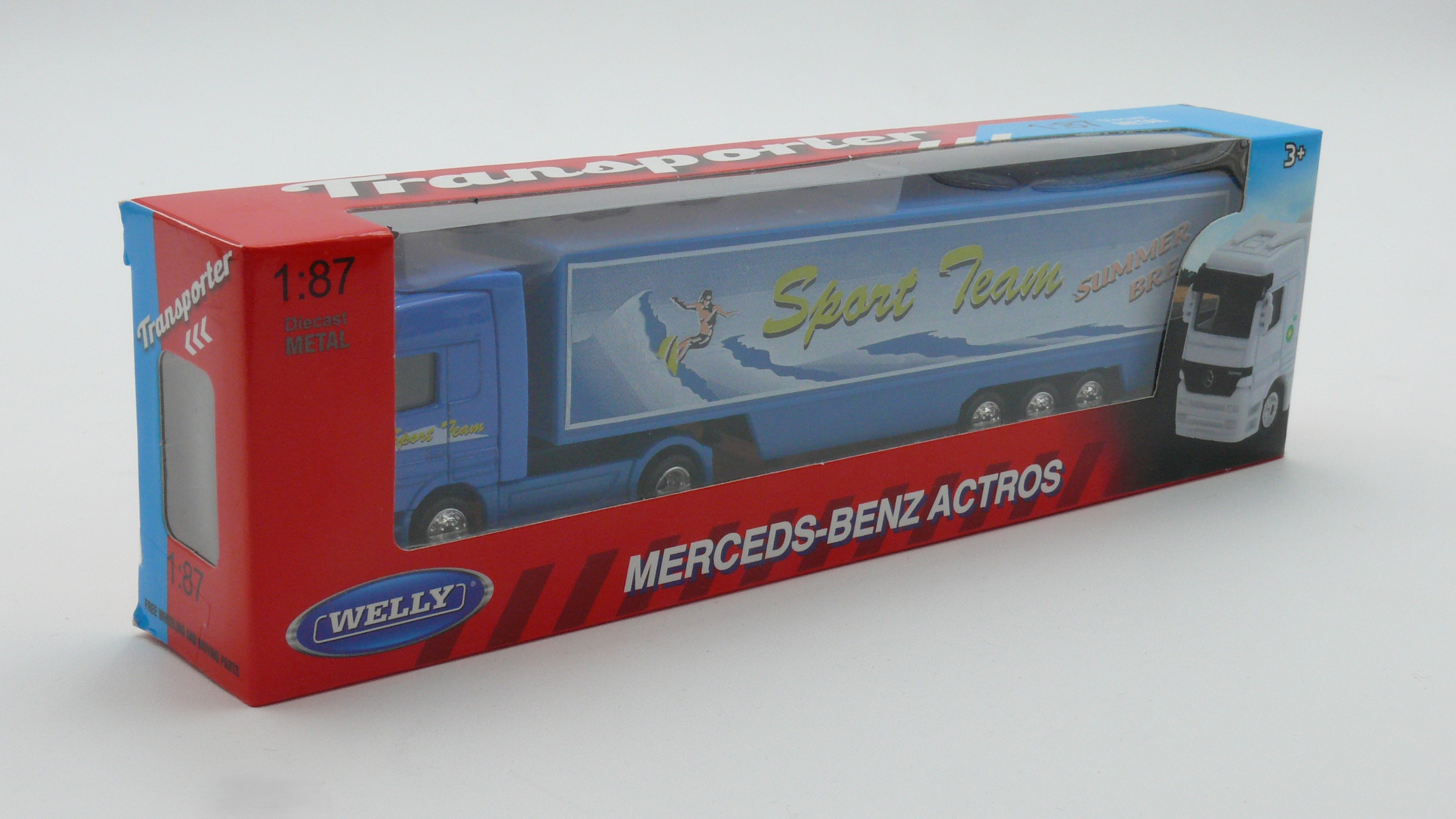 Welly 72131 Mercedes-Benz Actros Truck "Sport Team" 1:87