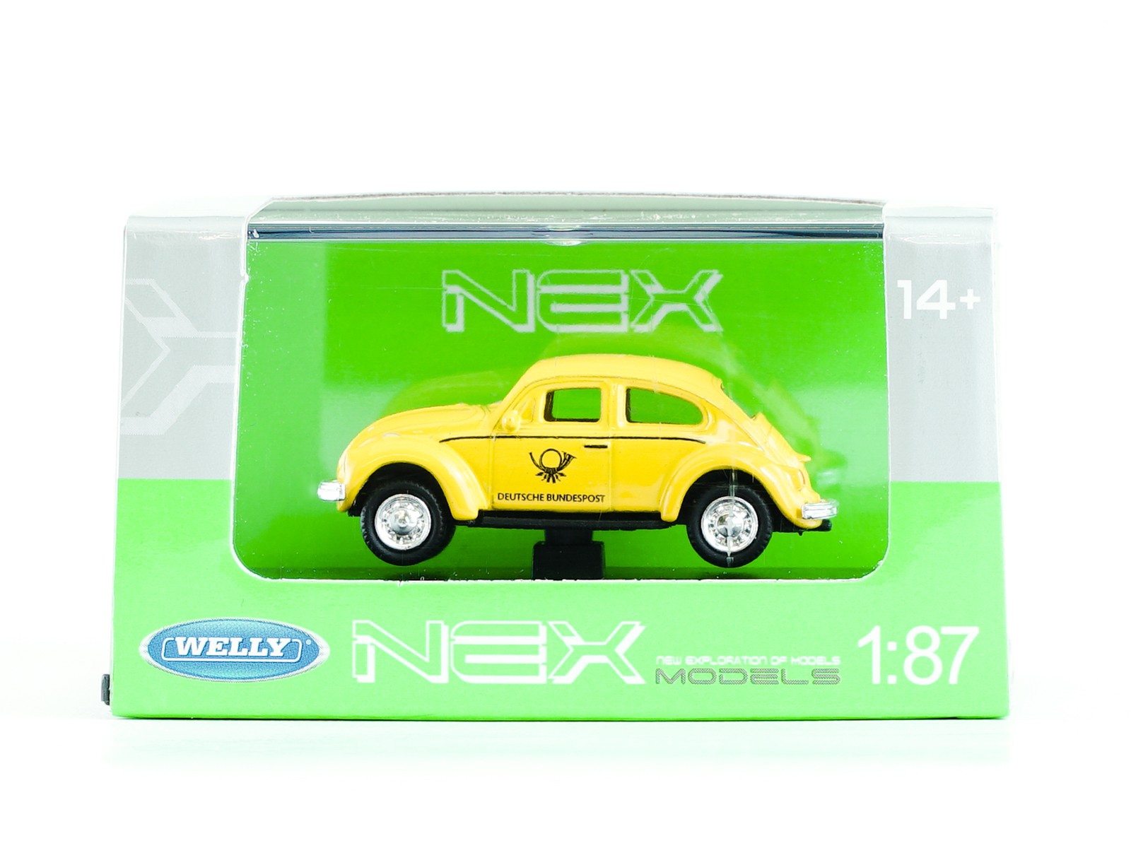 Welly 73156 VW Beetle Post "Exclusive at Miniatur Wunderland" 1:87
