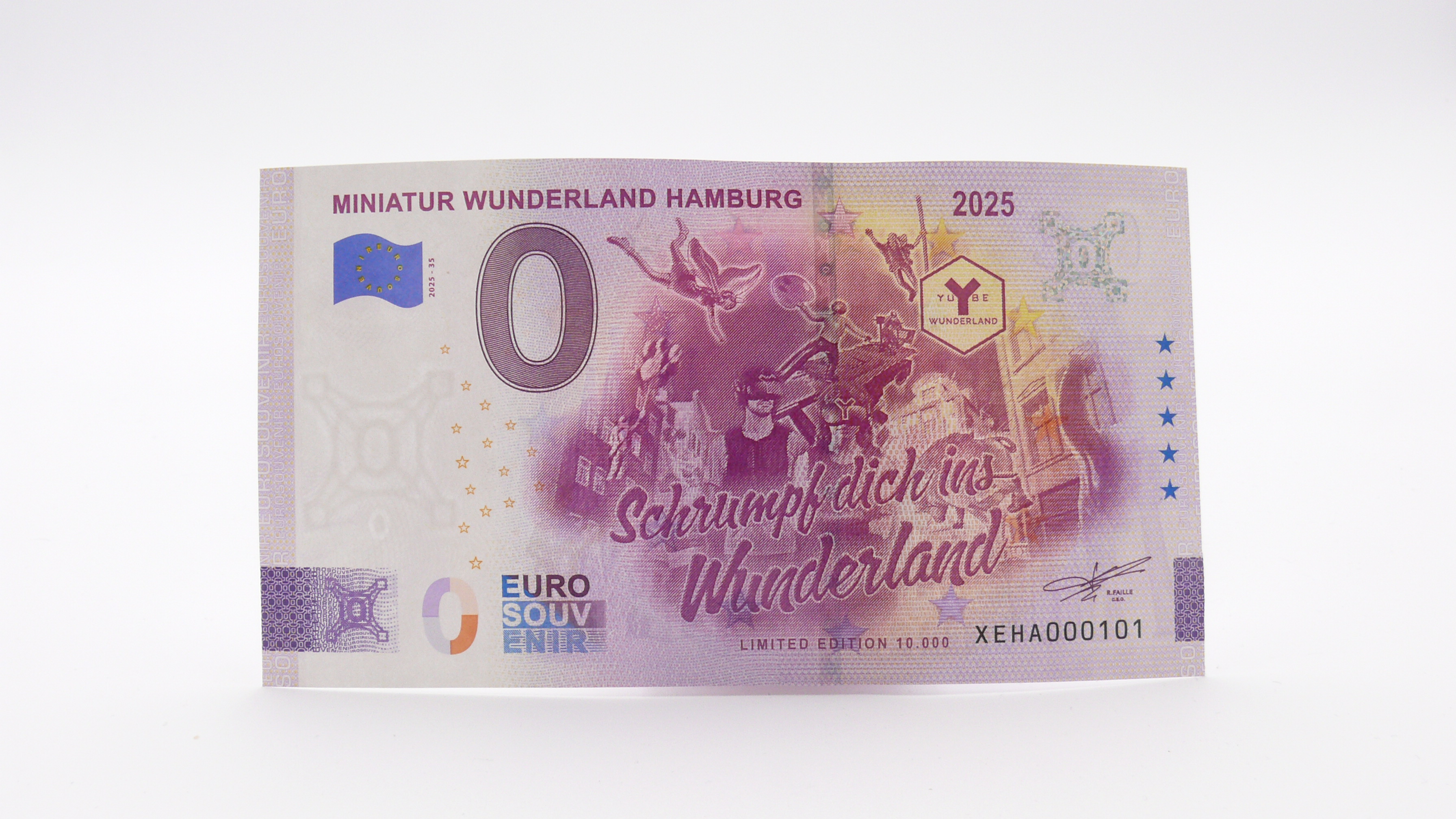 Euro souvenir note "Yullbe" (2025-35)