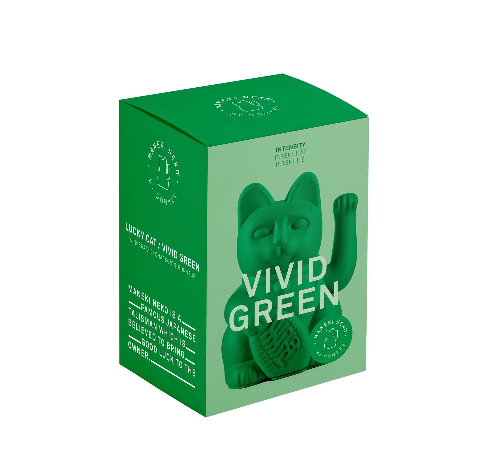 Lucky Cat / Maneki Neko | Classic - Vivid Green
