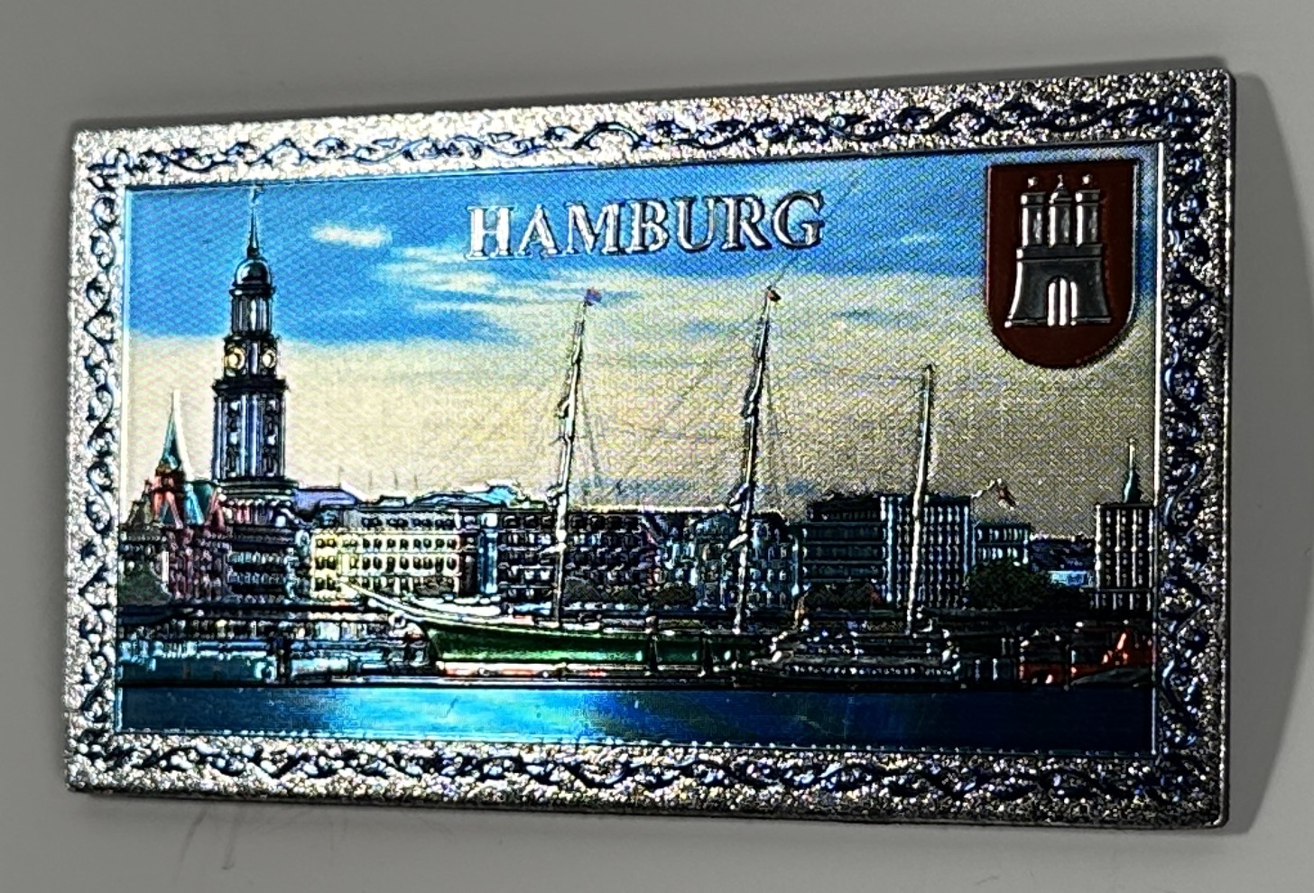 Magnet mit Metallfolie - Rickmer Rickmers