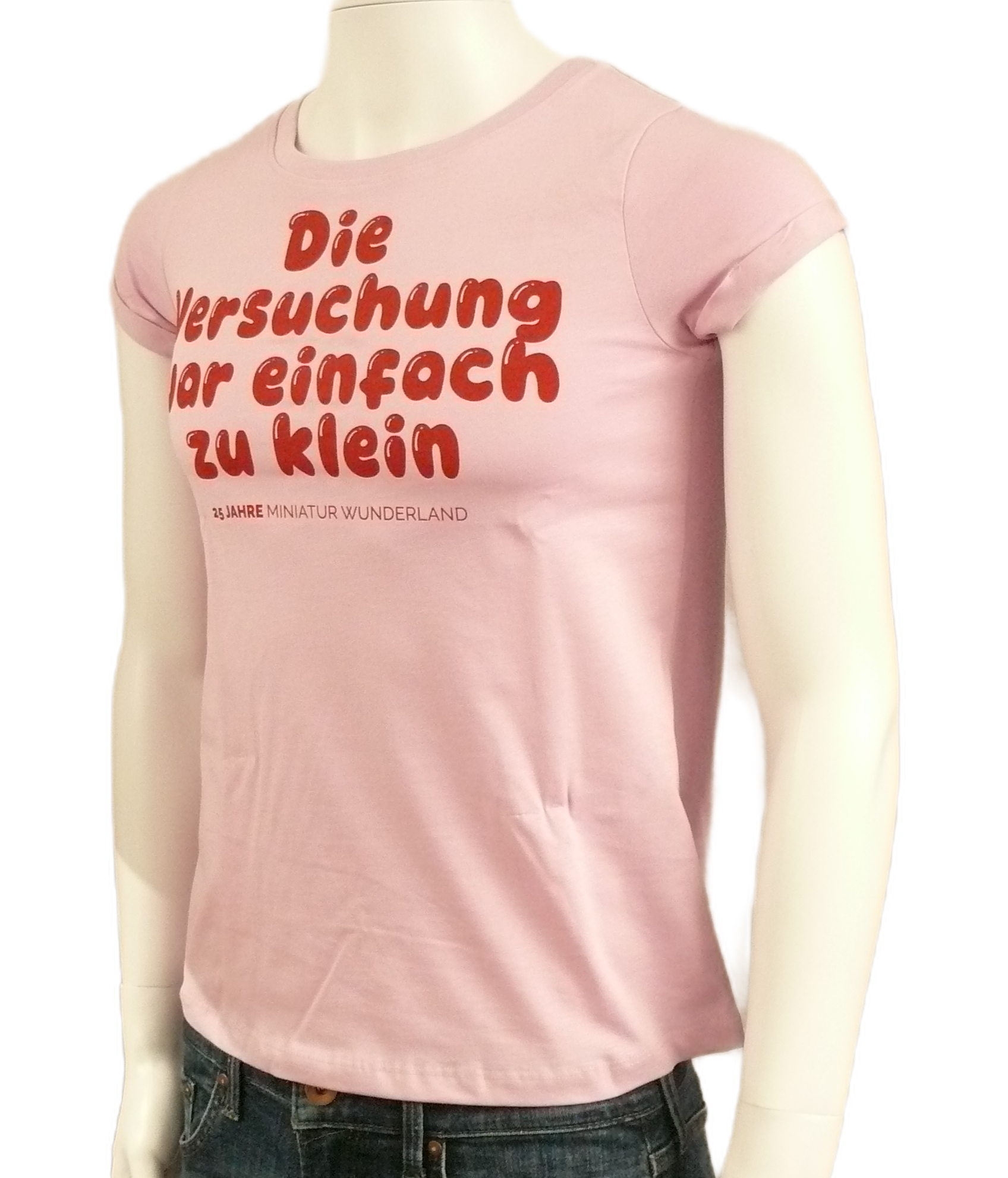 T-Shirt – 25 Years of Miniatur Wunderland – “The Temptation Was Too Small”
