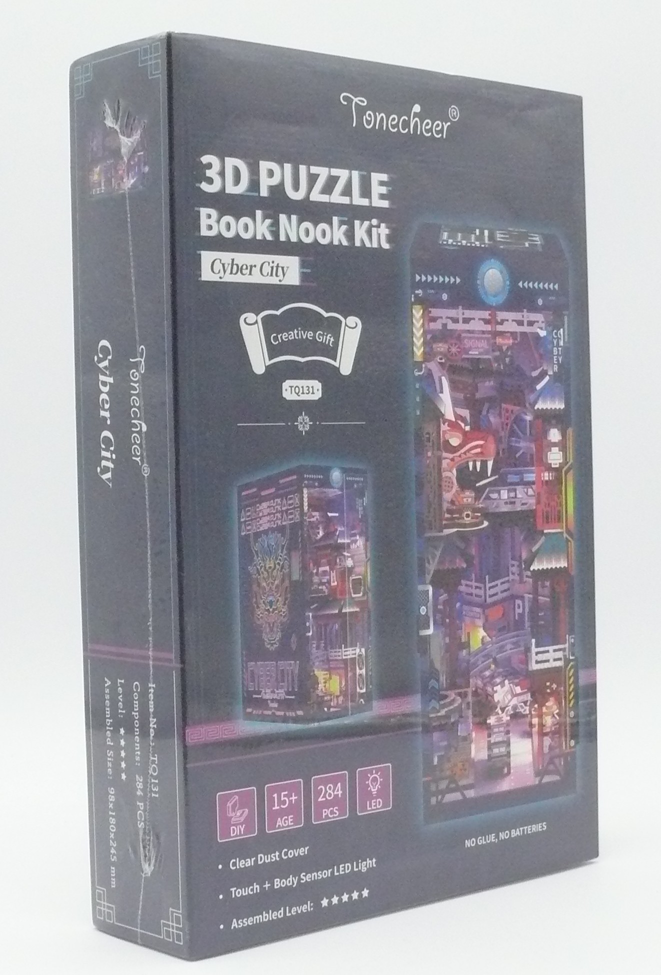 Holzbausatz / Book Nook -  Cyber City - TQ131