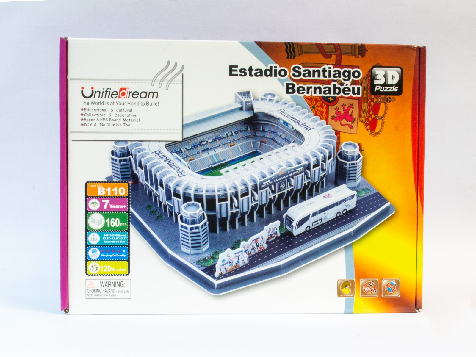 3D Puzzle - Estadio Santiago Bernabéu