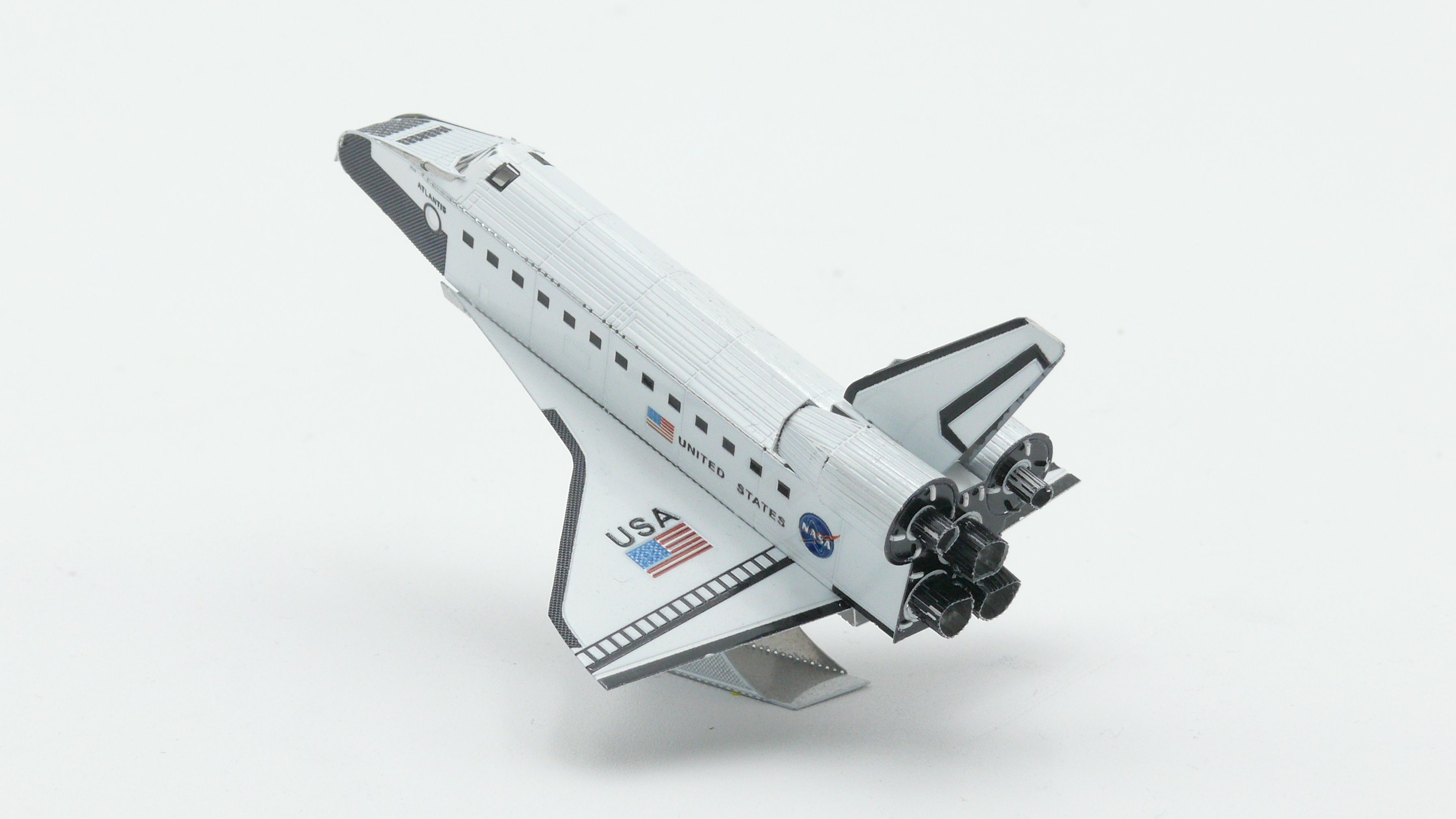Metallbausatz Space Shuttle Endeavor (farbig)