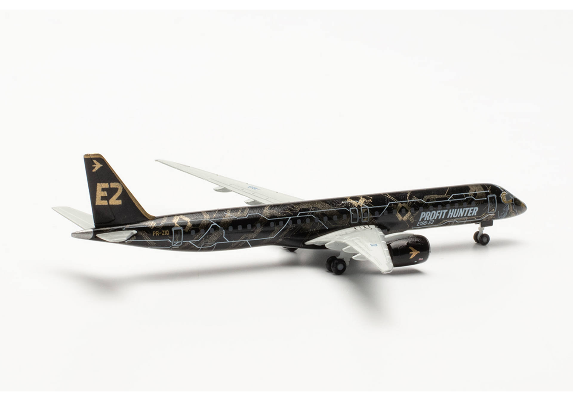 Herpa 536370 Embraer E195-E2 “Tech Lion” – PR-ZIQ 1:500