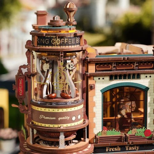Holzbausatz - Dream Coffee Factory - EAB02 von Robotime
