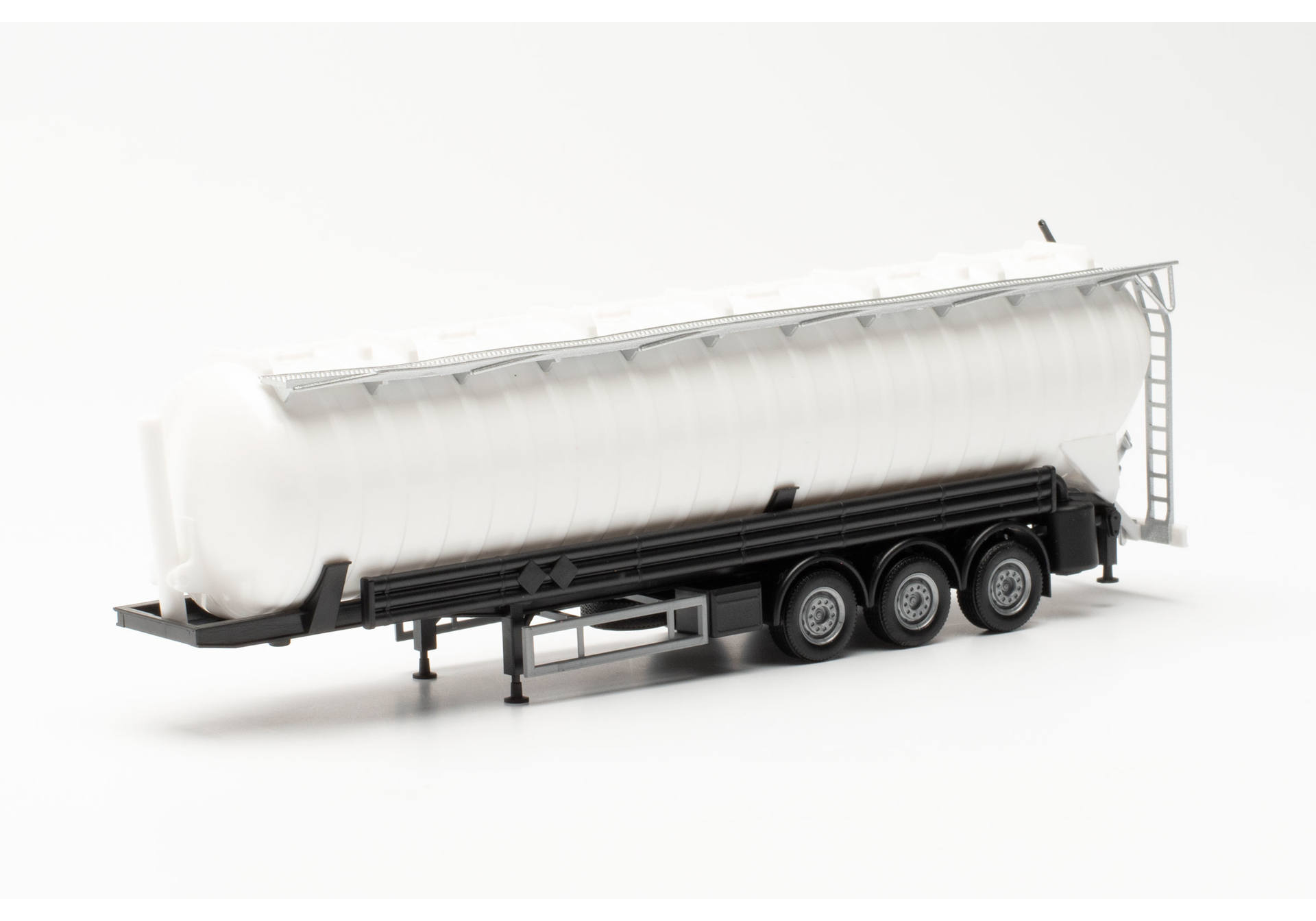 Herpa 077033 FFB ADR Vacuum Silo Trailer, White 1:87