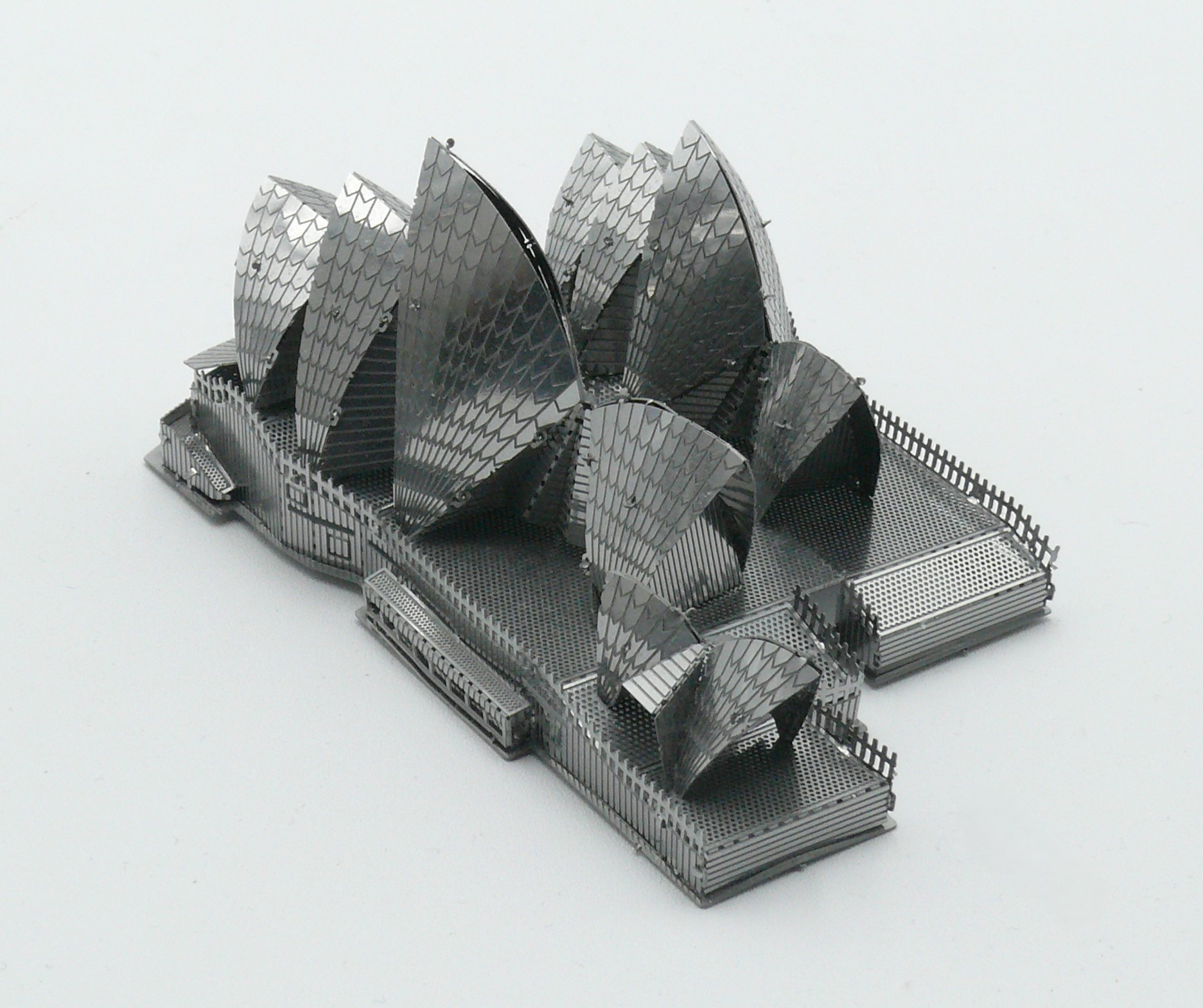 3D Metal Model Sydney Opera House