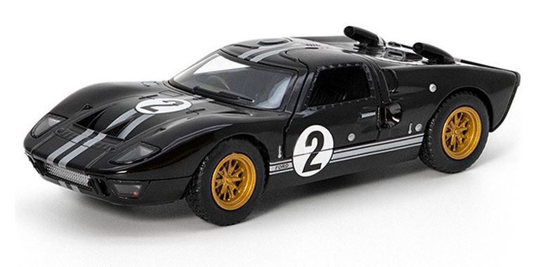  KINSMART 1966 Ford GT40 MKII Light Blue, Bronze, Black - 1:32