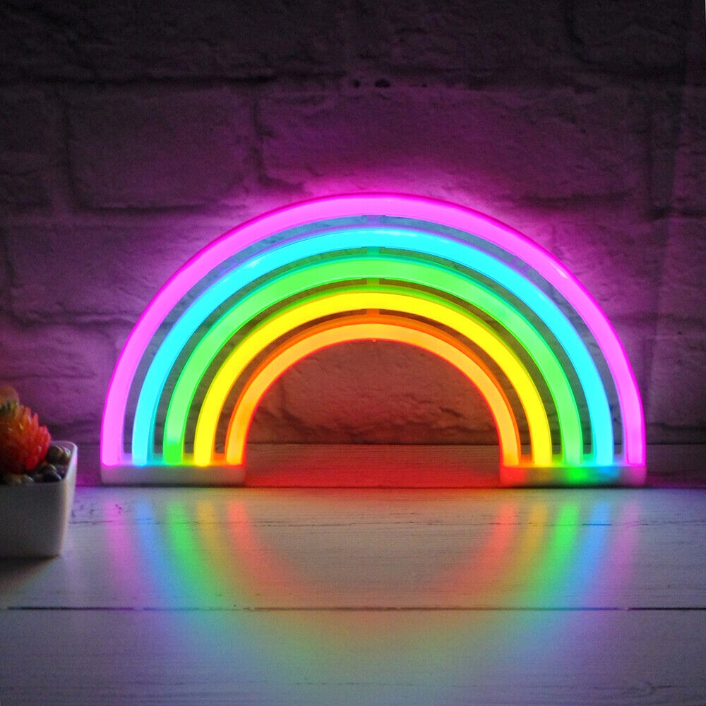 Neon Lampe Regenbogen Rainbow