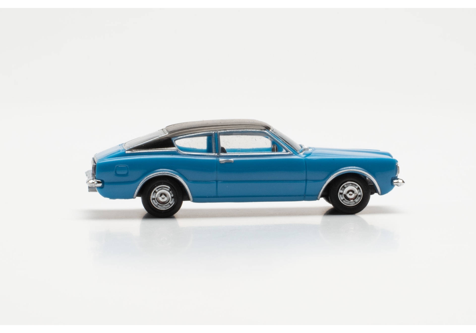 Herpa 023399-002 Ford Taunus Coupe blau Modellfahrzeug H0 1:87