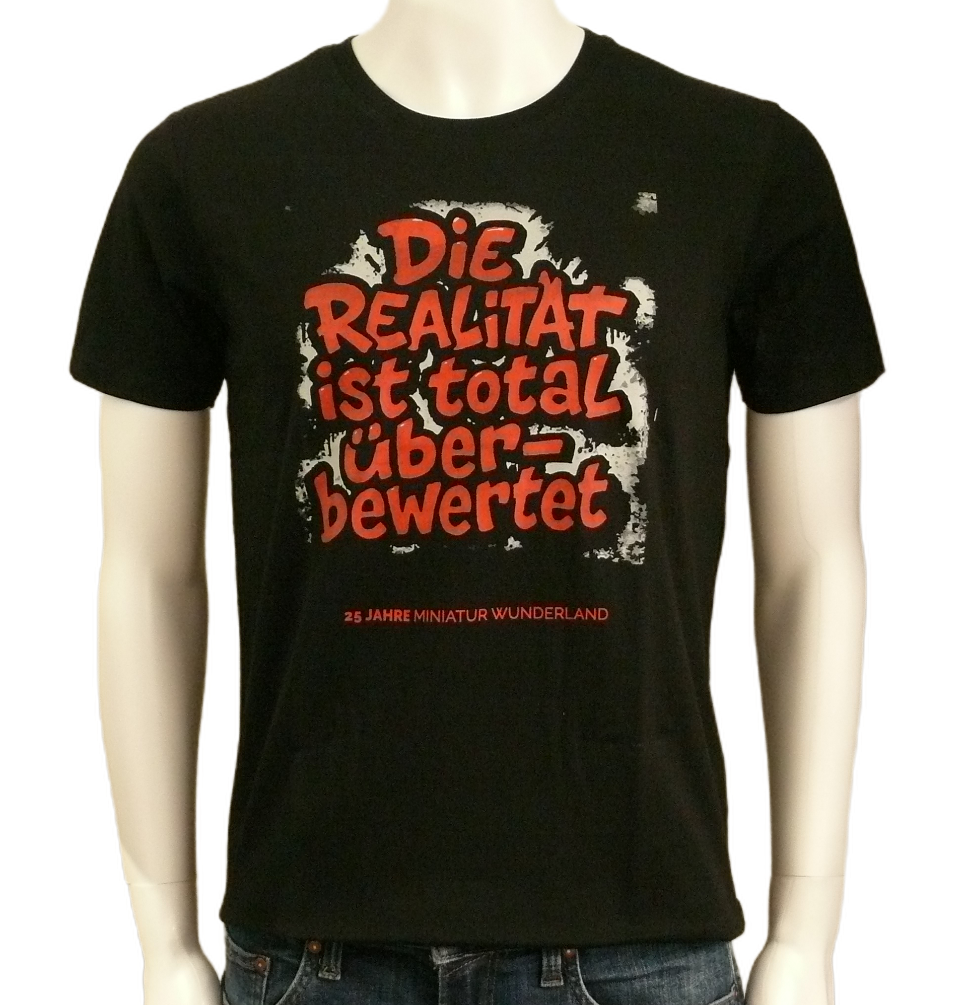 T-Shirt - 25 Jahre Miniatur Wunderland - Realität überbewertet