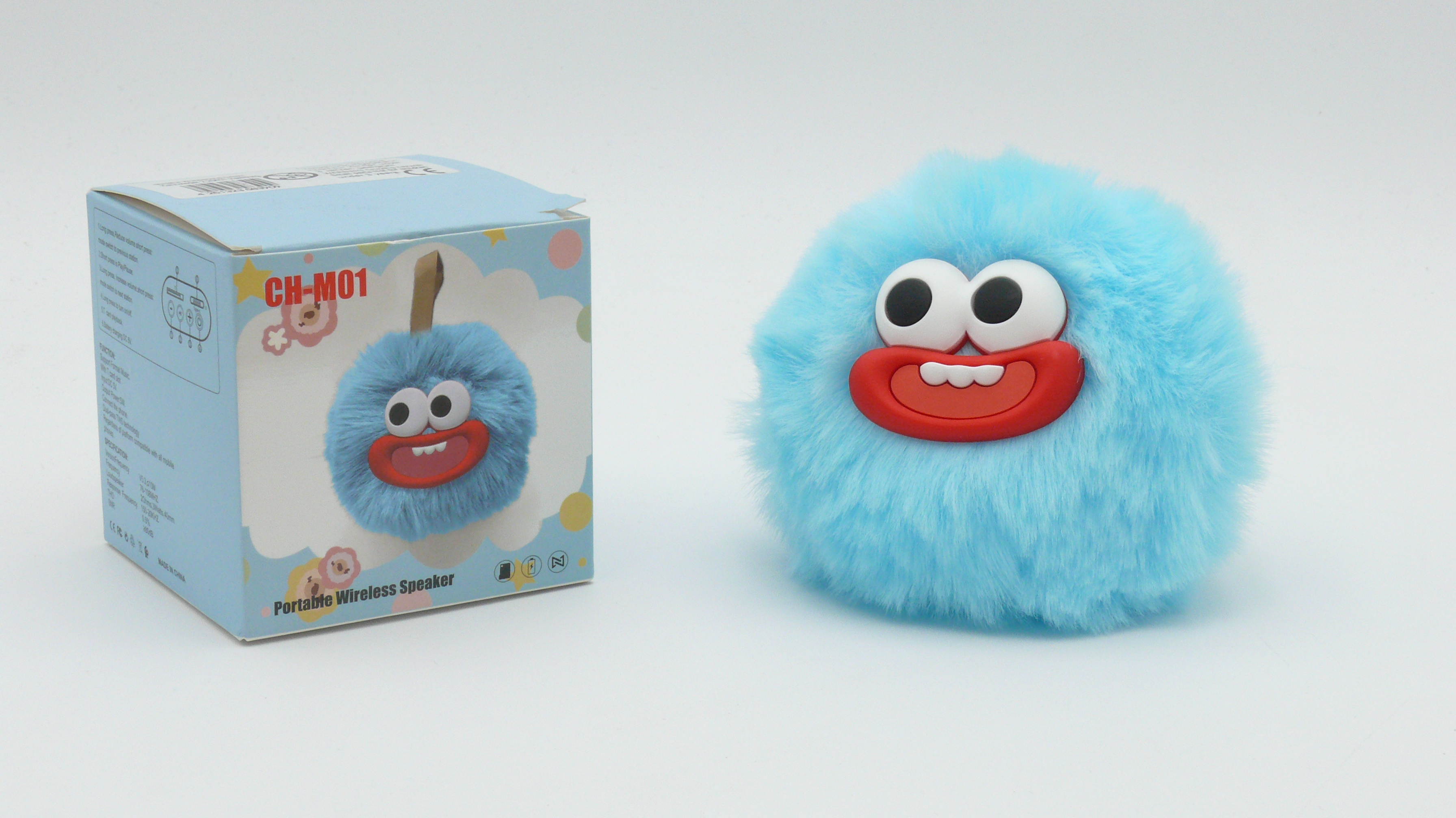 Plush Bluetooth Speaker Keychain