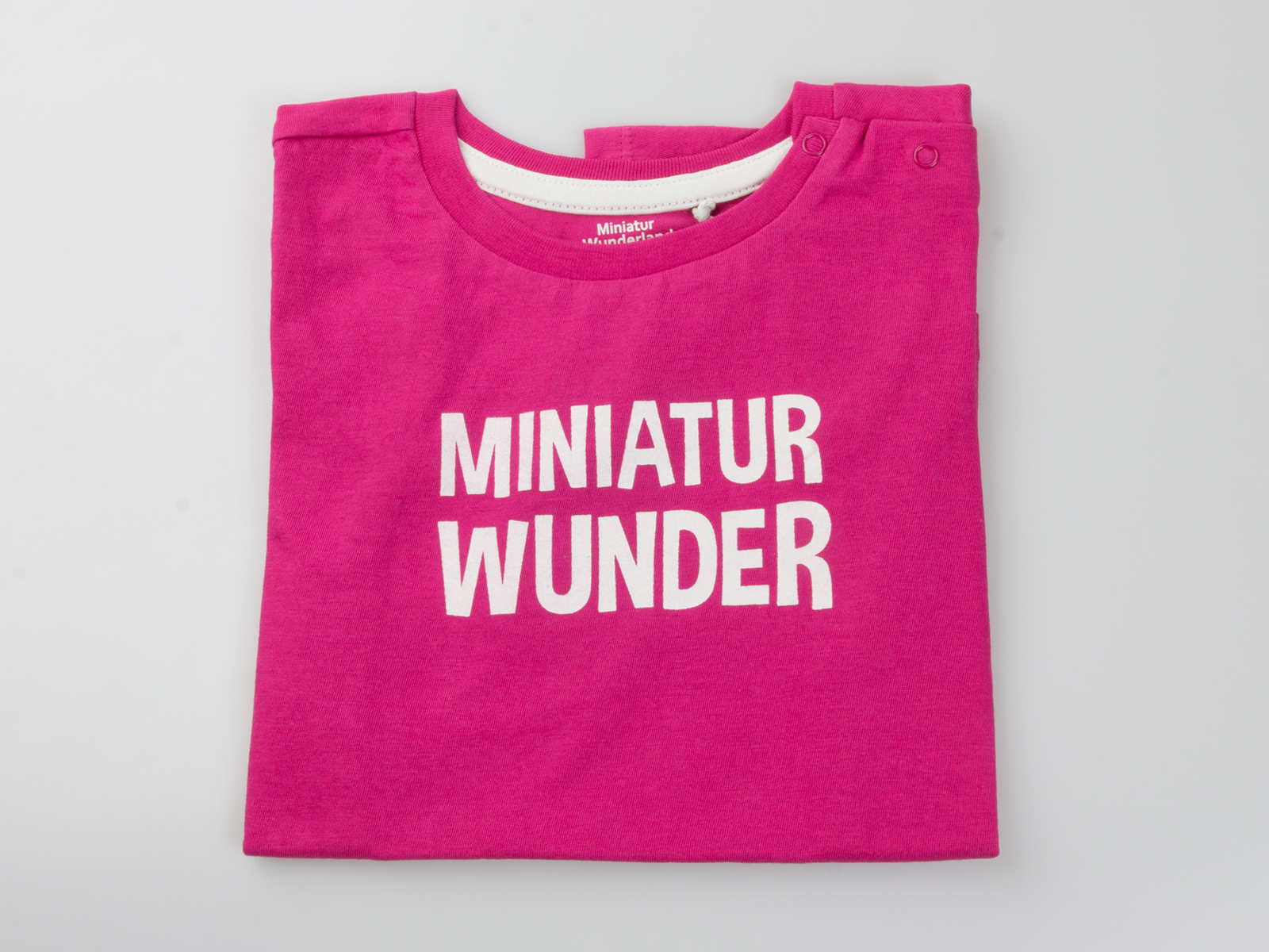 Kids' T-Shirt – Miniatur Wunder, Pink