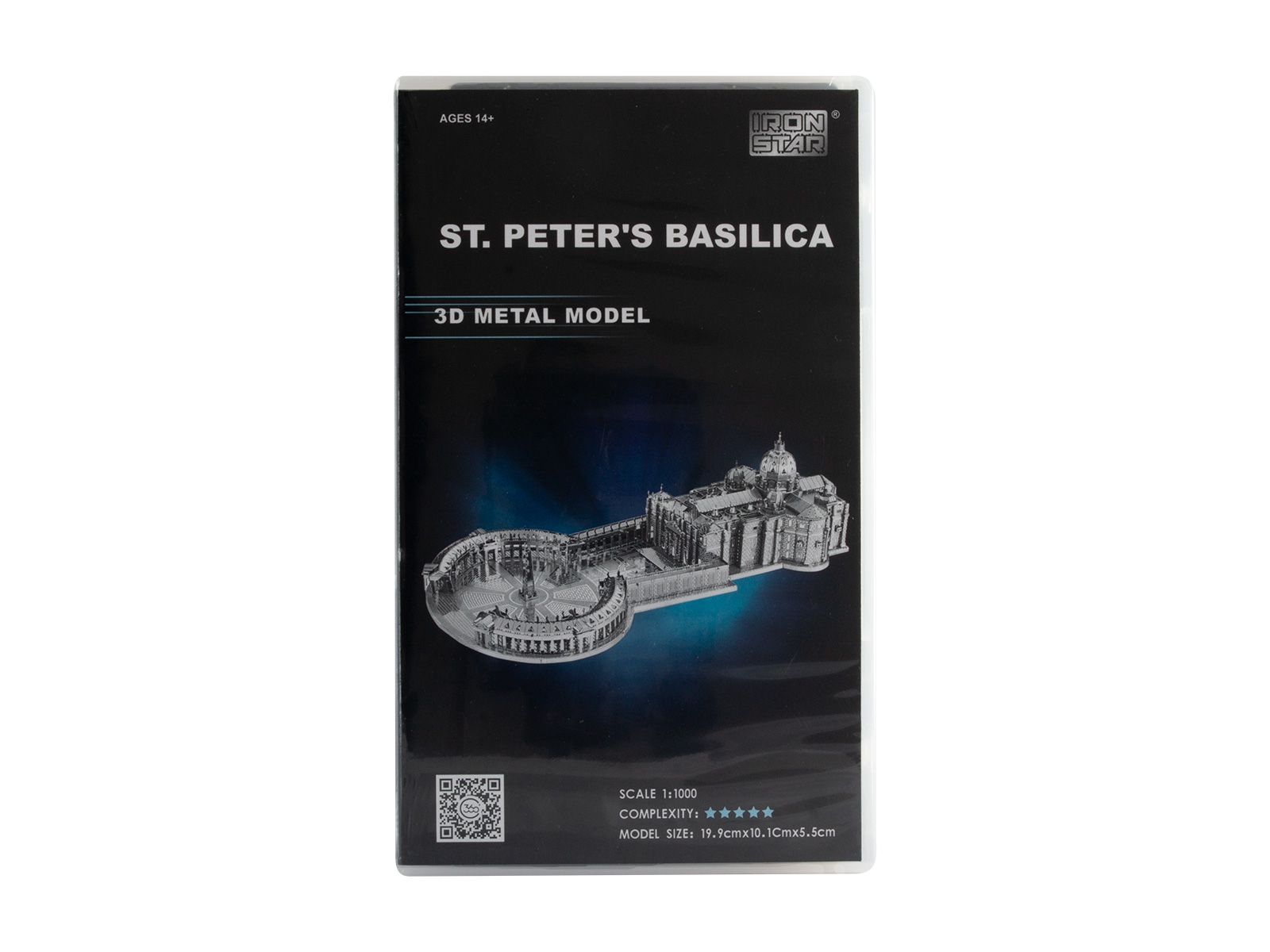 3D Metal Model St Peter's Basilica Rome