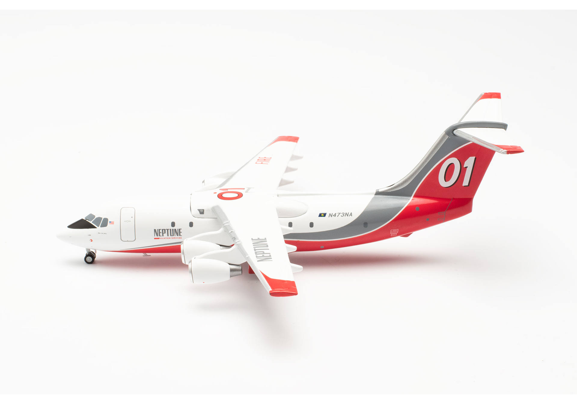Herpa 572835 Neptune Aviation British Aerospace BAe 146-200 – N473NA / 01 1:200
