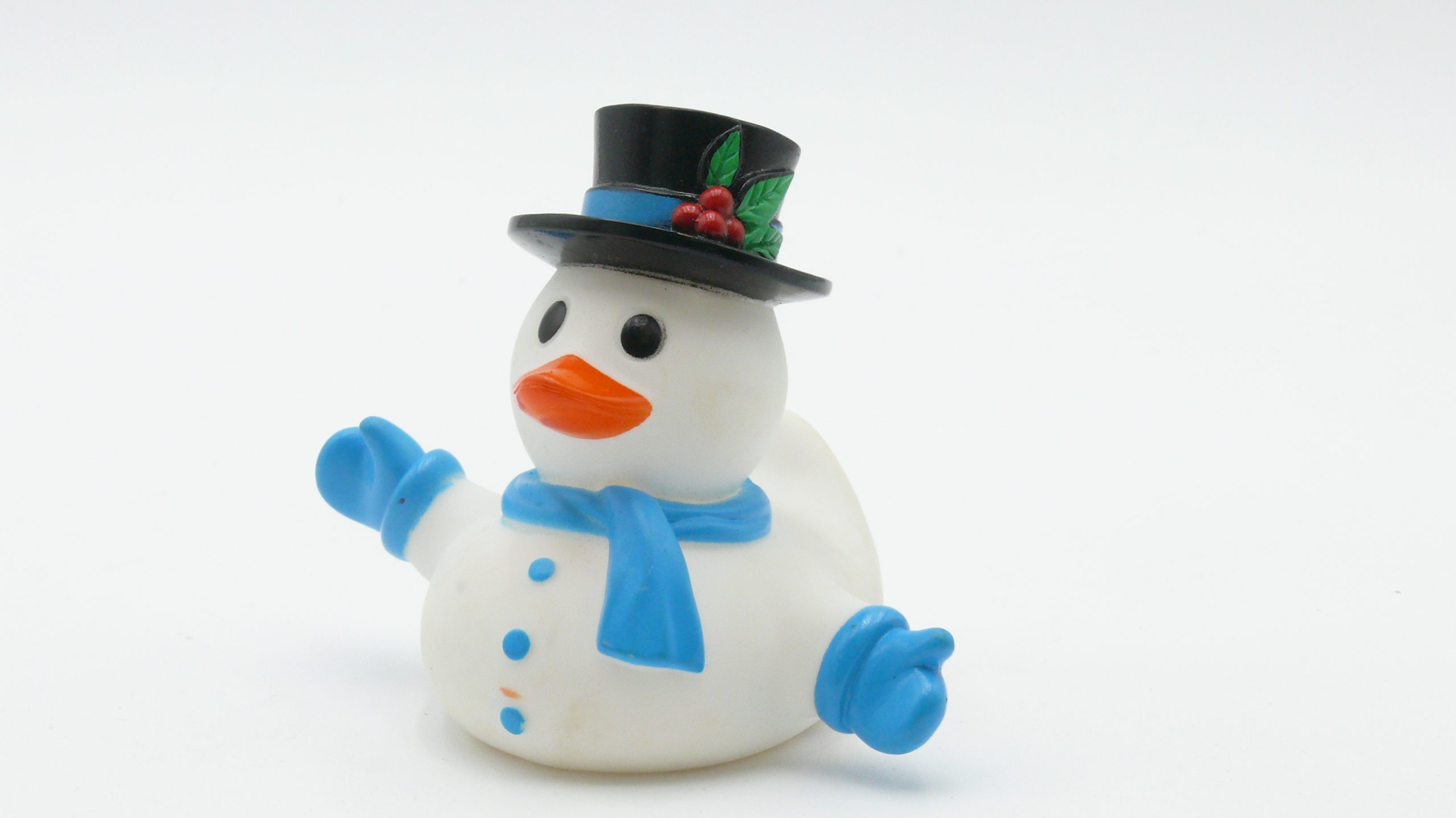 Snowman Rubber Duck