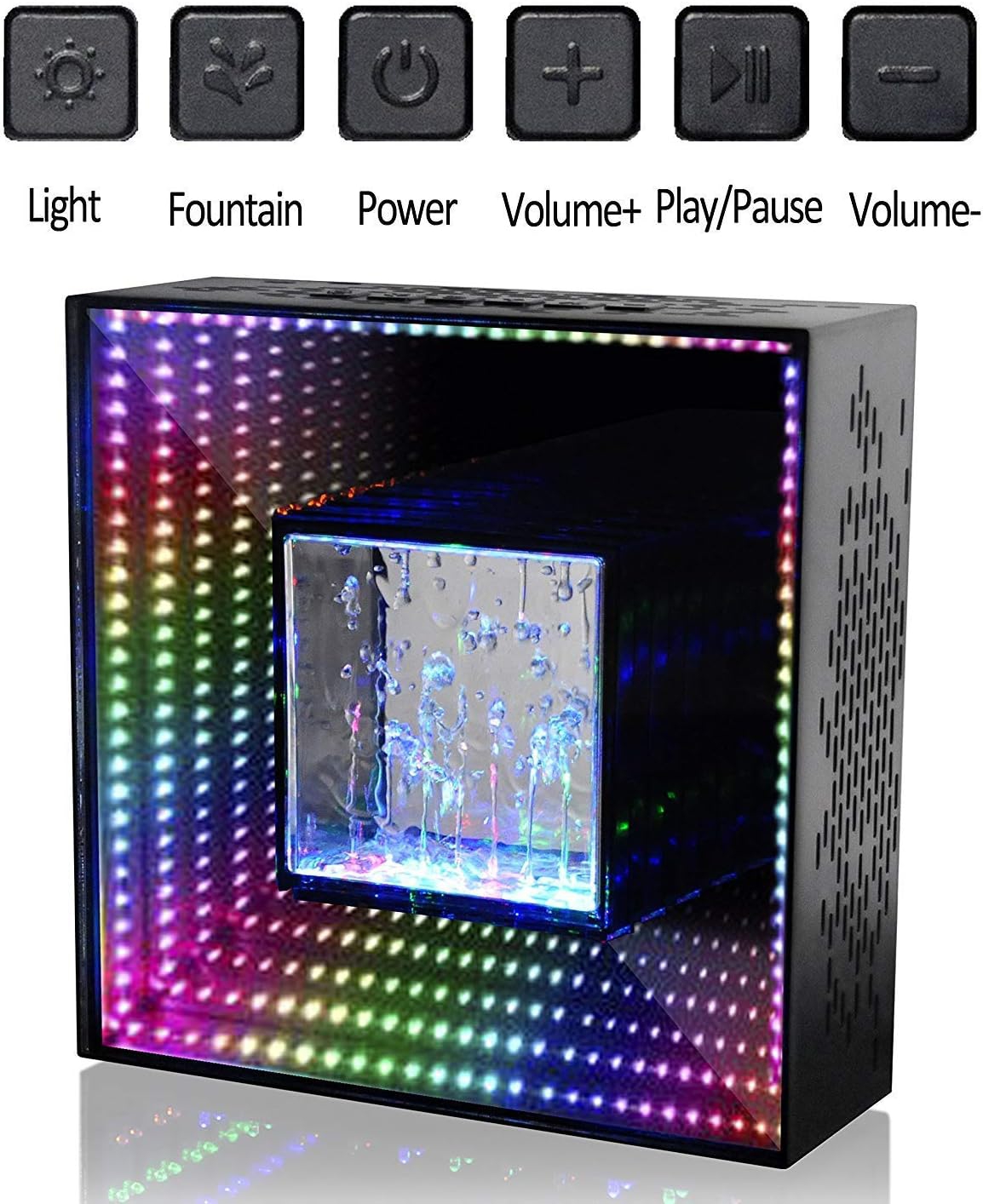 ASTERIA Bluetooth Speaker with LED Lighting