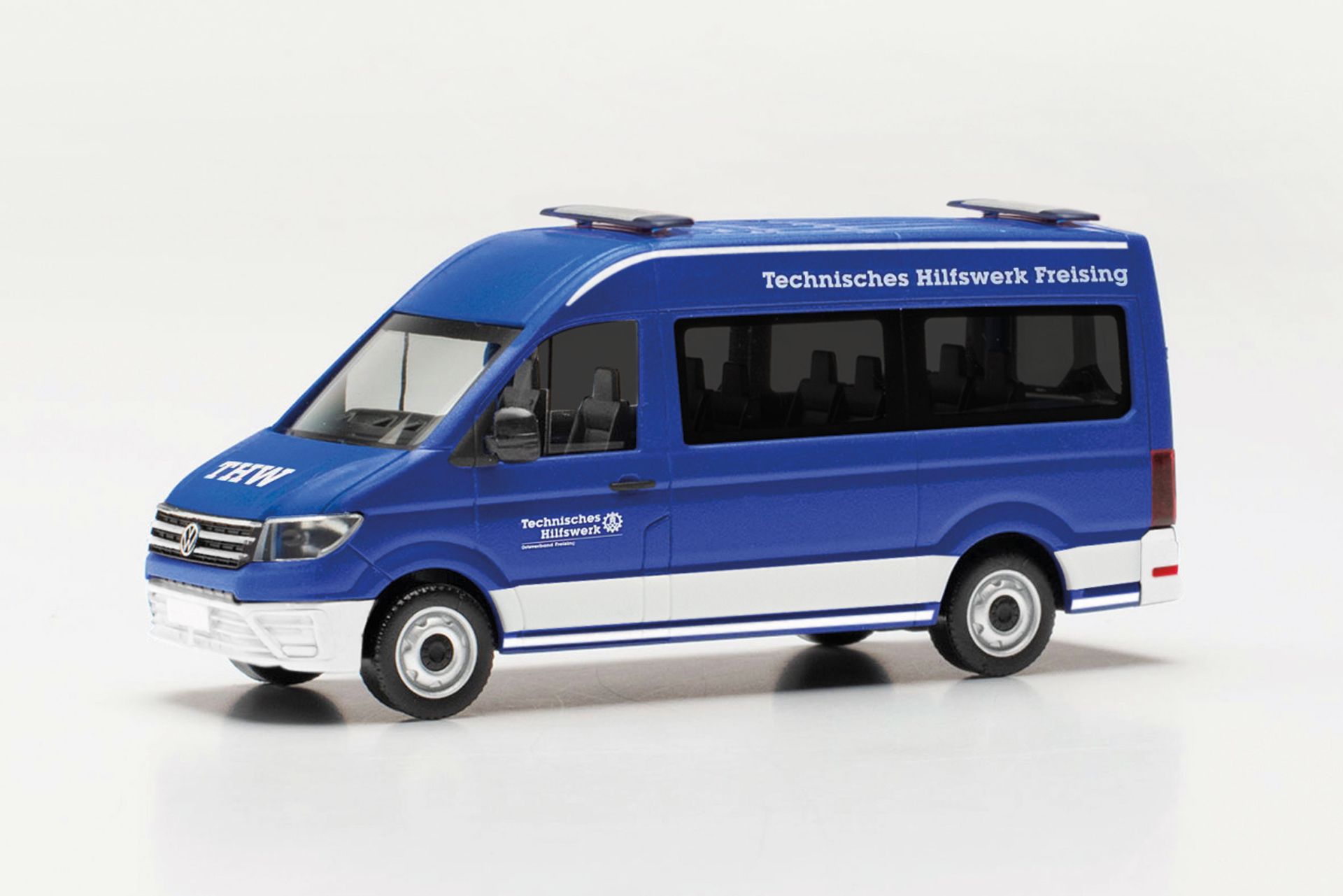 Herpa 097369 VW Crafter Bus HD "MTW Jugend THW Freising" 1:87