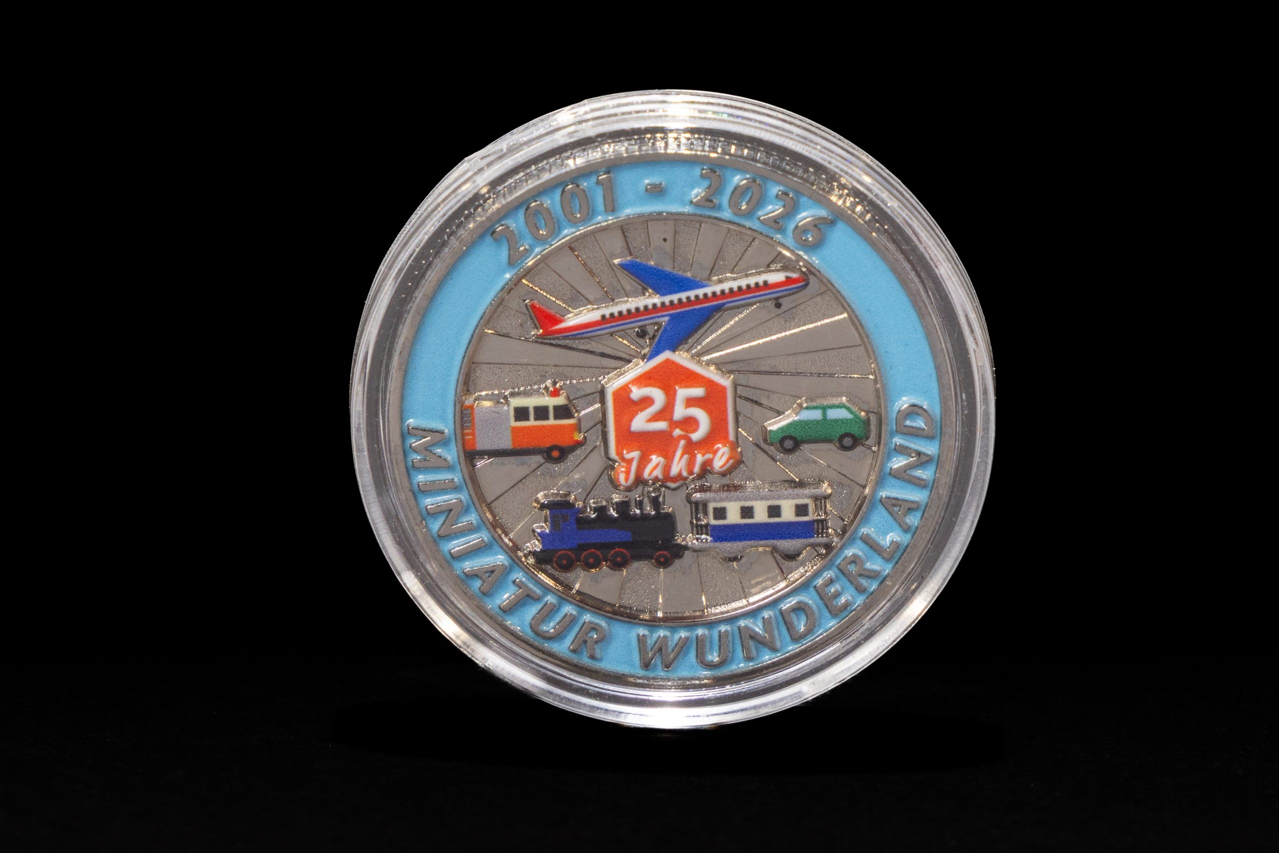 Anniversary Coin Set – "25 Years Miniatur Wunderland" – limited, numbered & hand-signed
