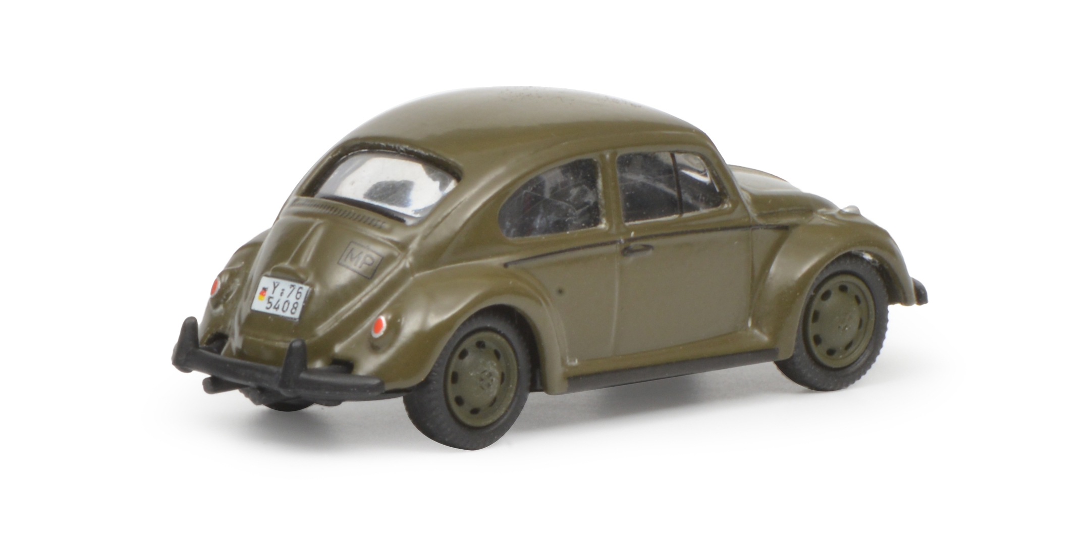 Schuco 452643100 VW Käfer 1200 - Bundeswehr, olive 1:87