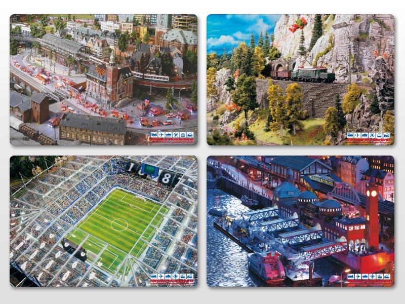 Miniatur Wunderland PVC Table Mat – Set of 4
