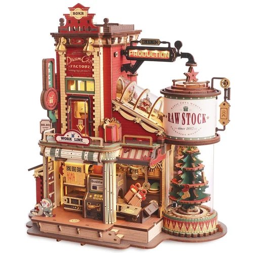 Holzbausatz - Dream Gift Factory - EAB01 von Robotime