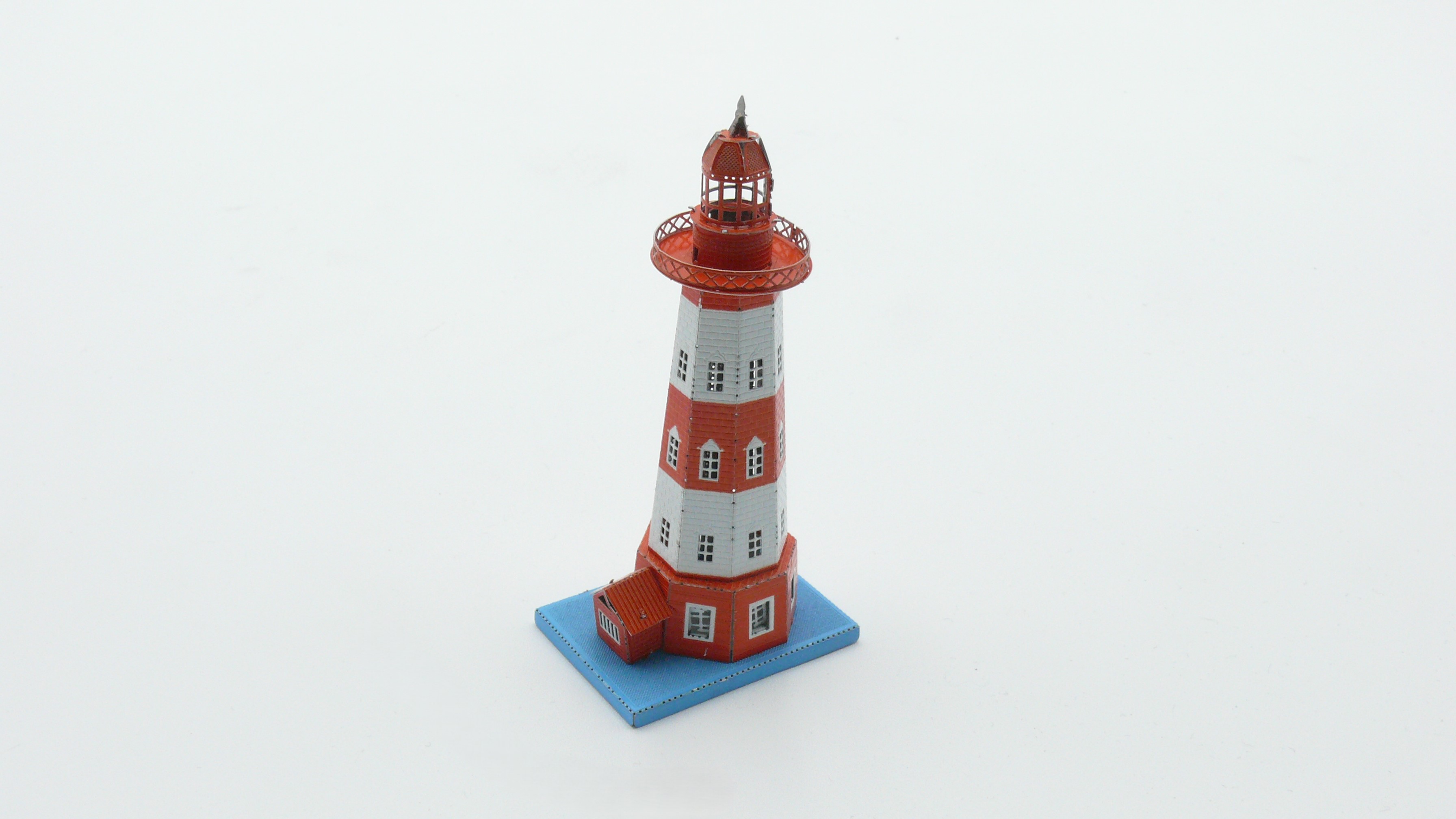 Metallbausatz Leuchtturm (farbig)