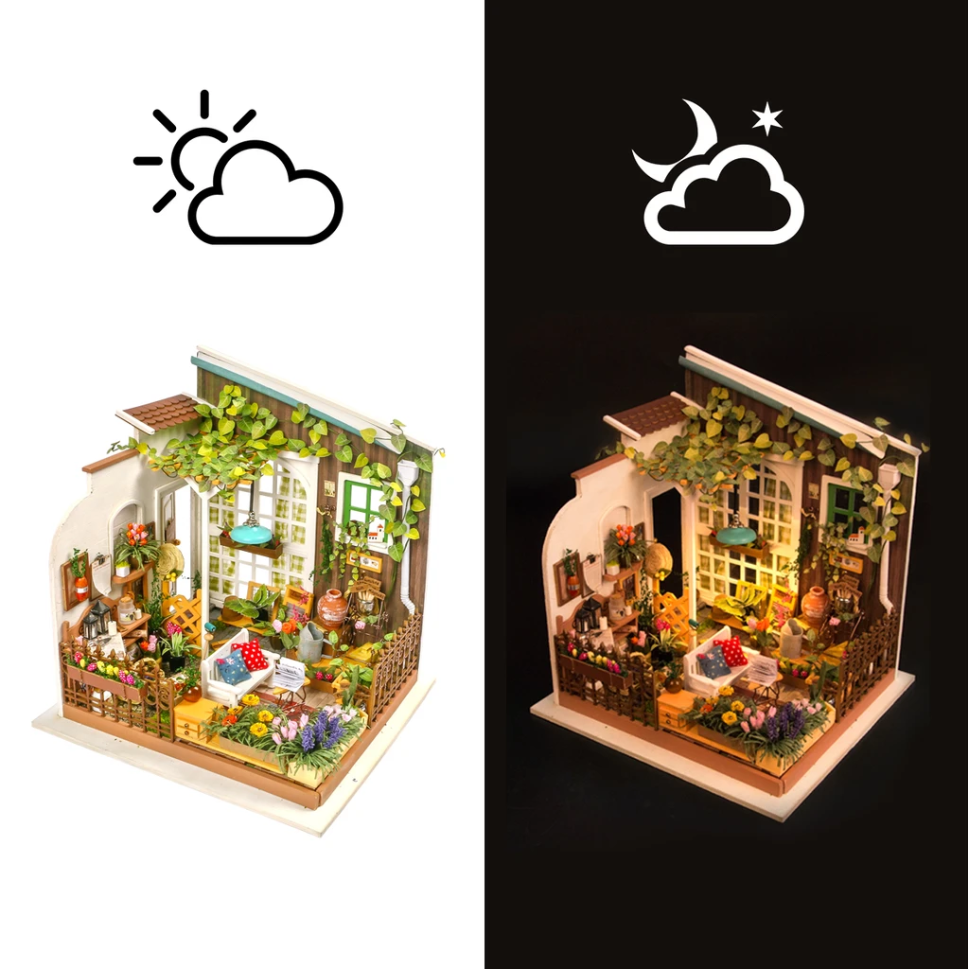 Miller's Flower House - Bausatz DIY - Robotime ROLIFE DG108