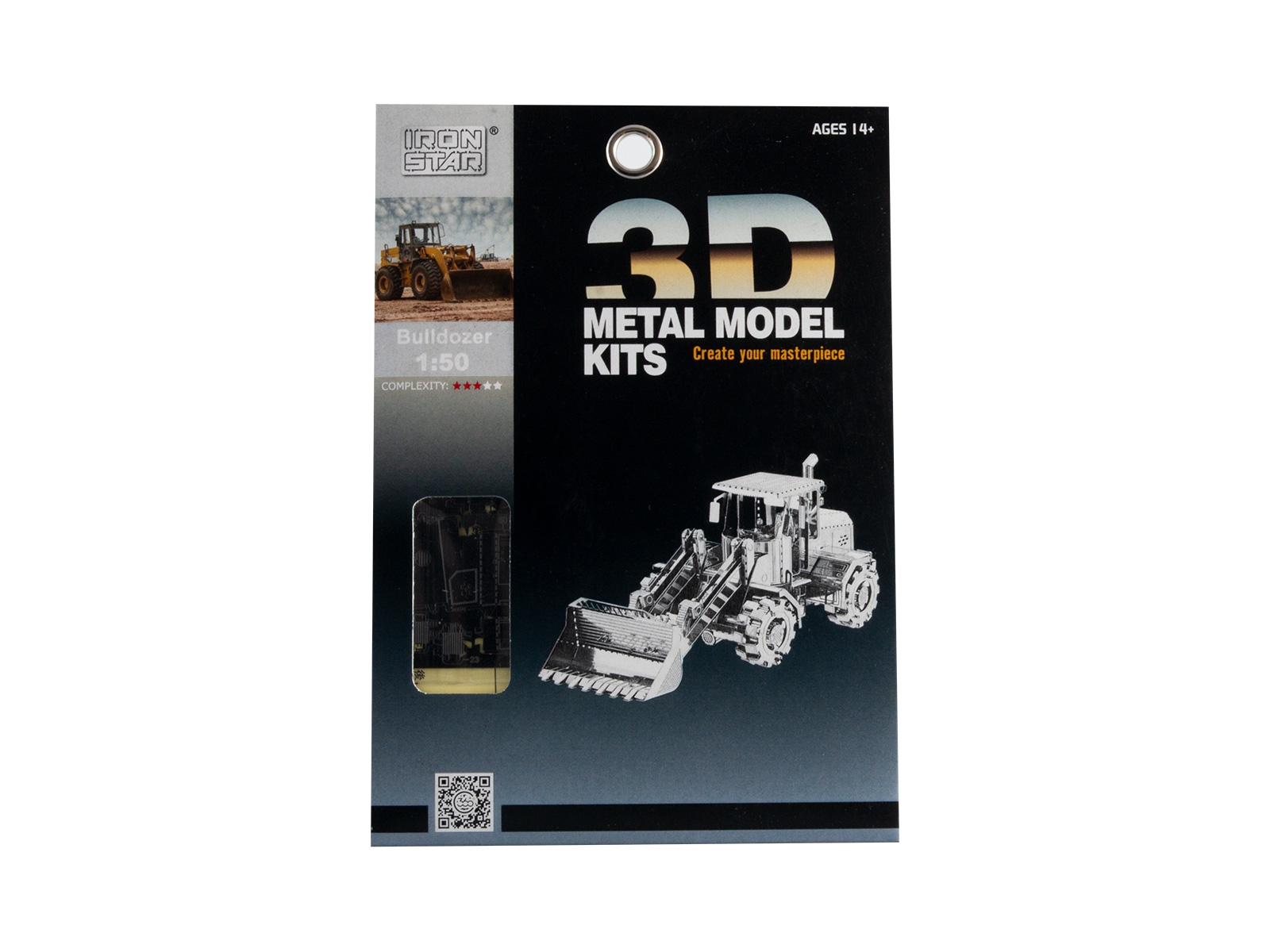Metallbausatz Radlader Bulldozer