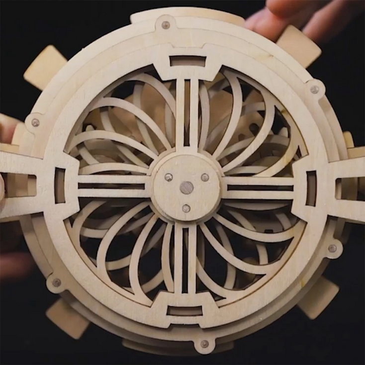 Endless Calender 3D Puzzle Wood - Robotime ROKR LK201