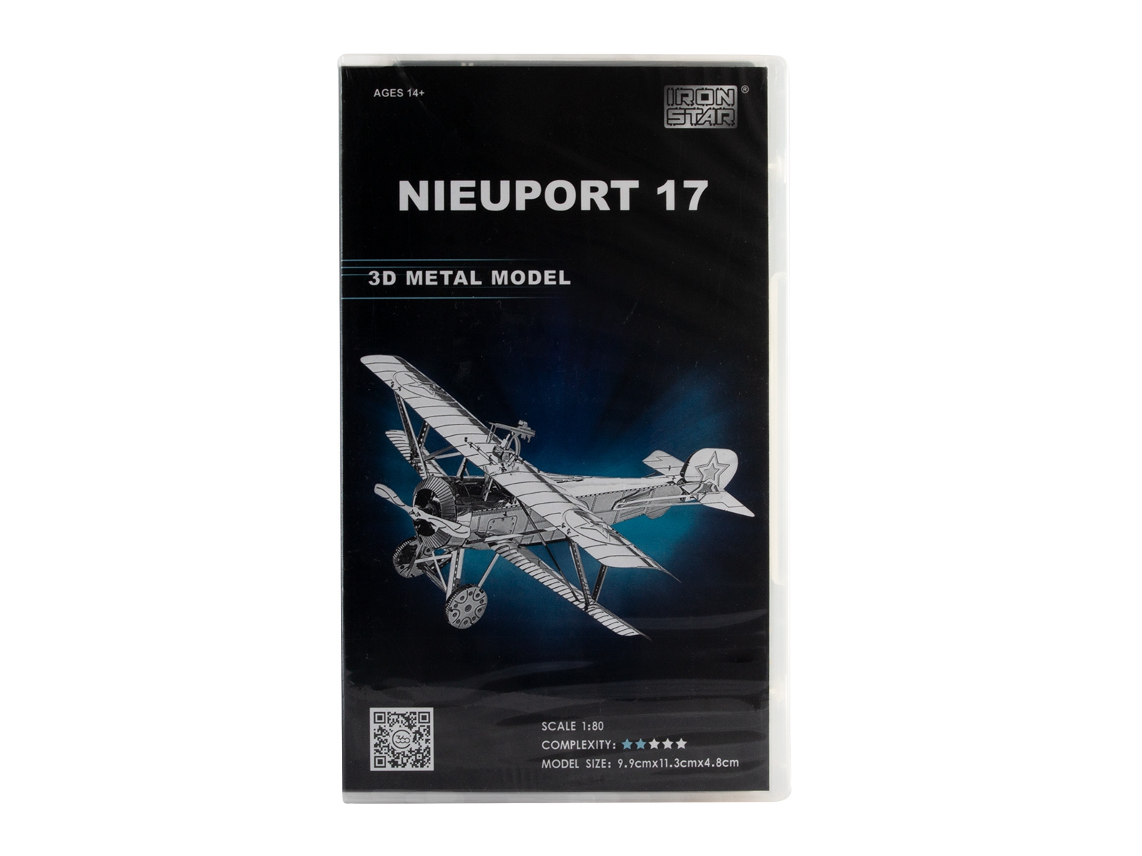 3D Metal Model Propeller Plane
