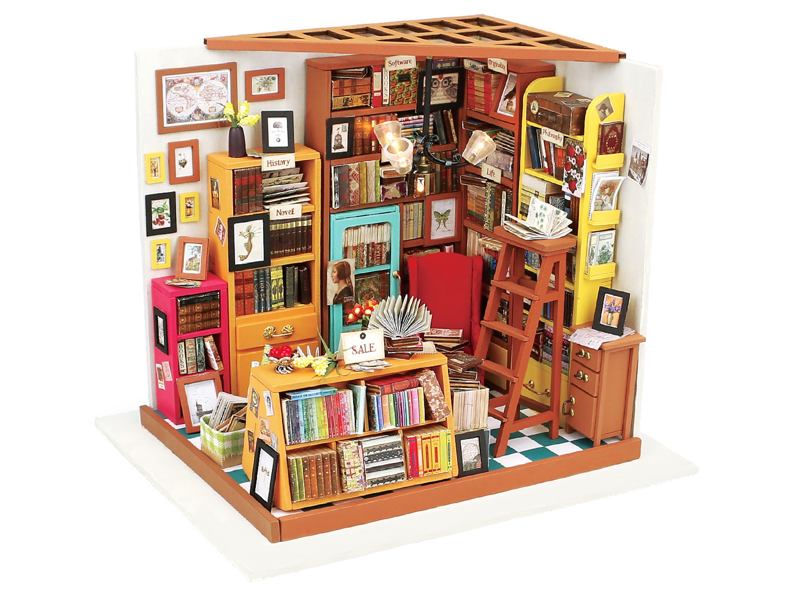 Bausatz - Sam's Study - DG102 von Robotime
