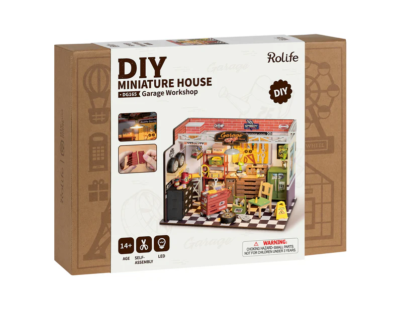Holzhaus Garage Workshop DG165 Robotime