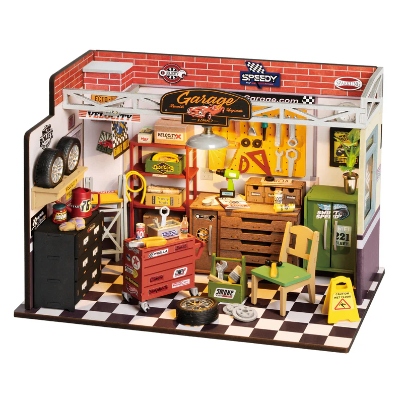 Holzhaus Garage Workshop DG165 Robotime