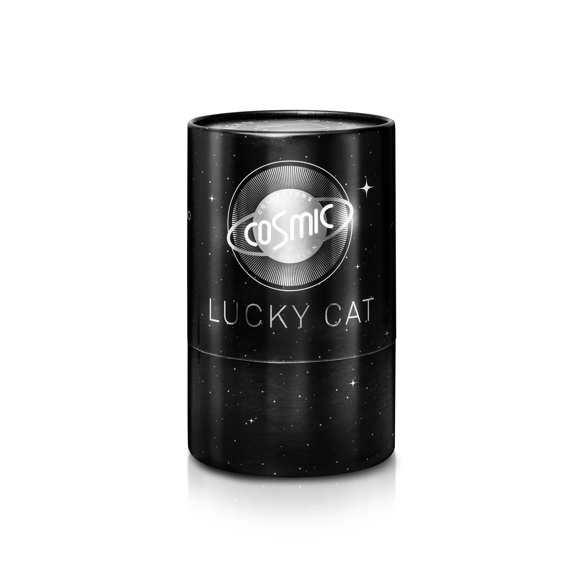 Lucky Cat / Maneki Neko | Cosmic Edition - Mercury Shiny Silver