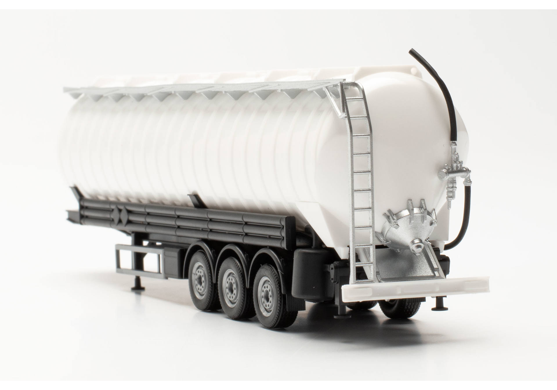 Herpa 077033 FFB ADR Vacuum Silo Trailer, White 1:87