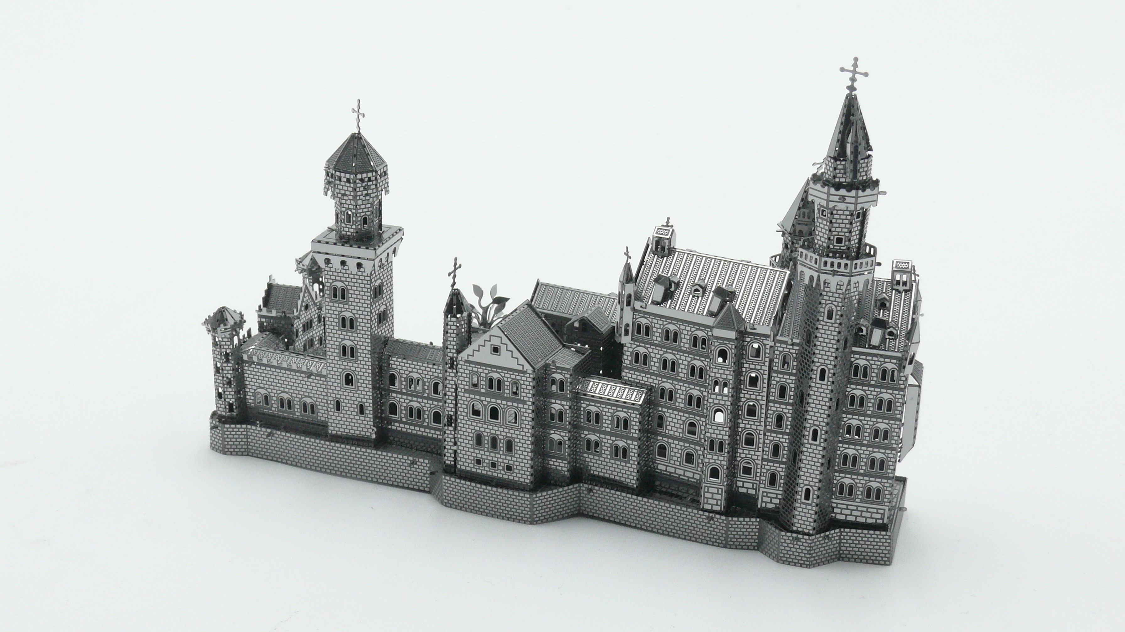 3D Metal Model Neuschwanstein Castle