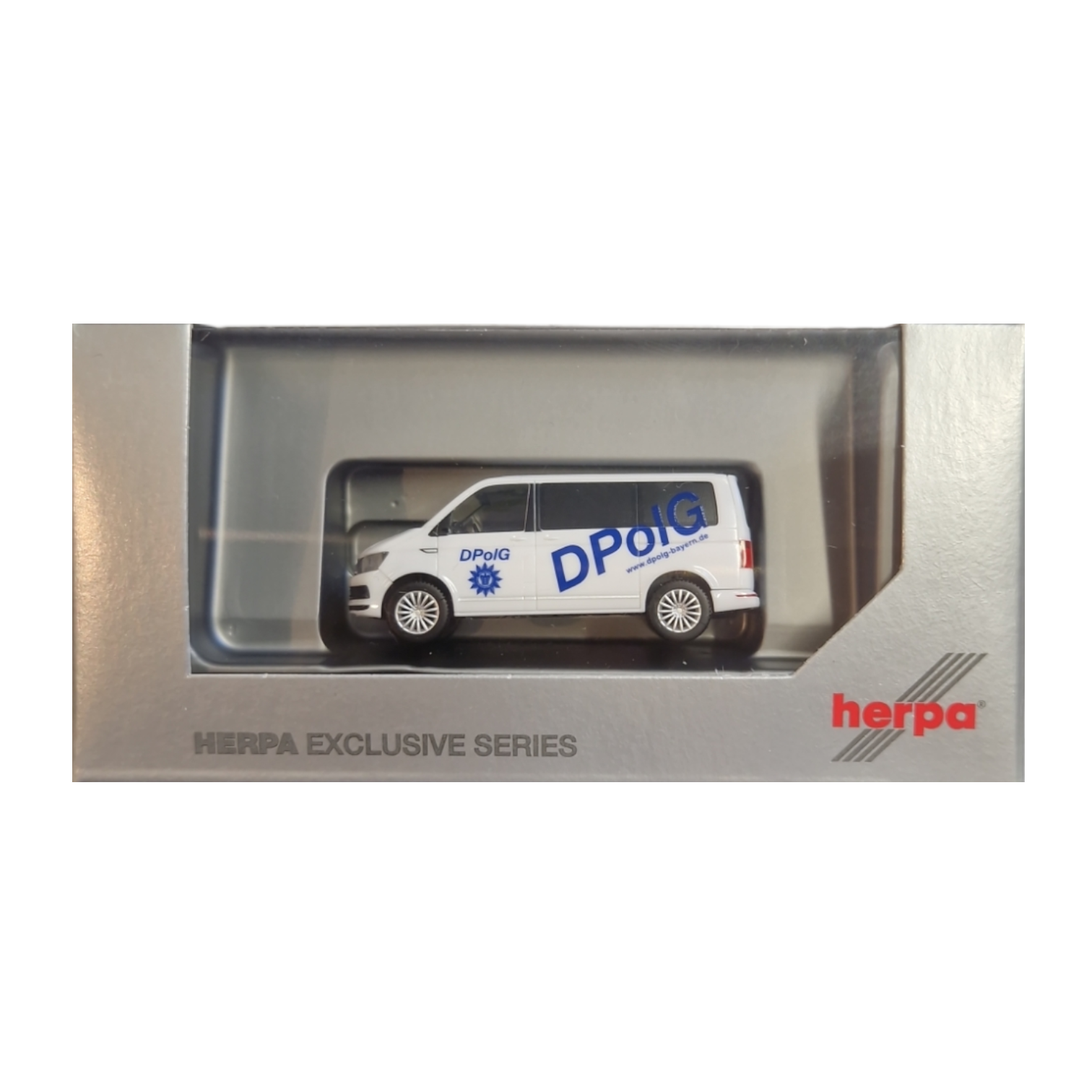 Herpa 948074 VW T6 Bus "Deutsche Polizeigewerkschaft Bayern" 1:87