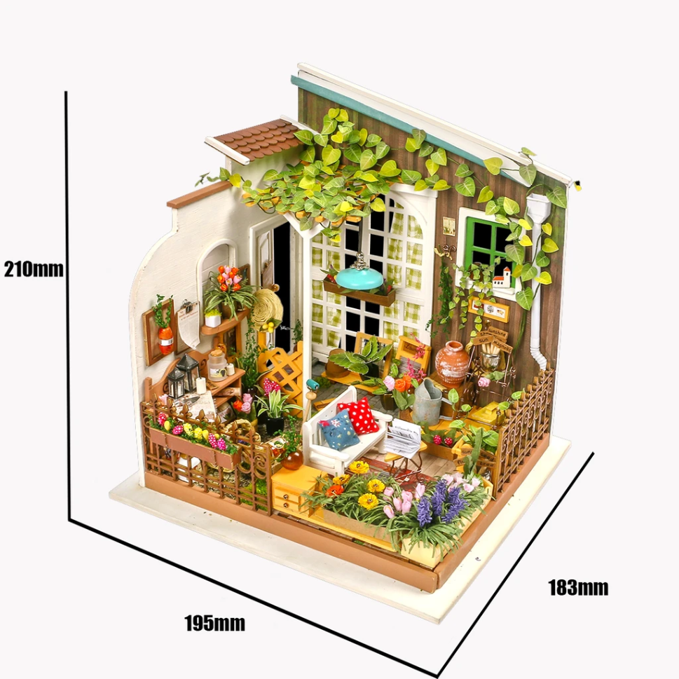 Miller's Flower House - Bausatz DIY - Robotime ROLIFE DG108