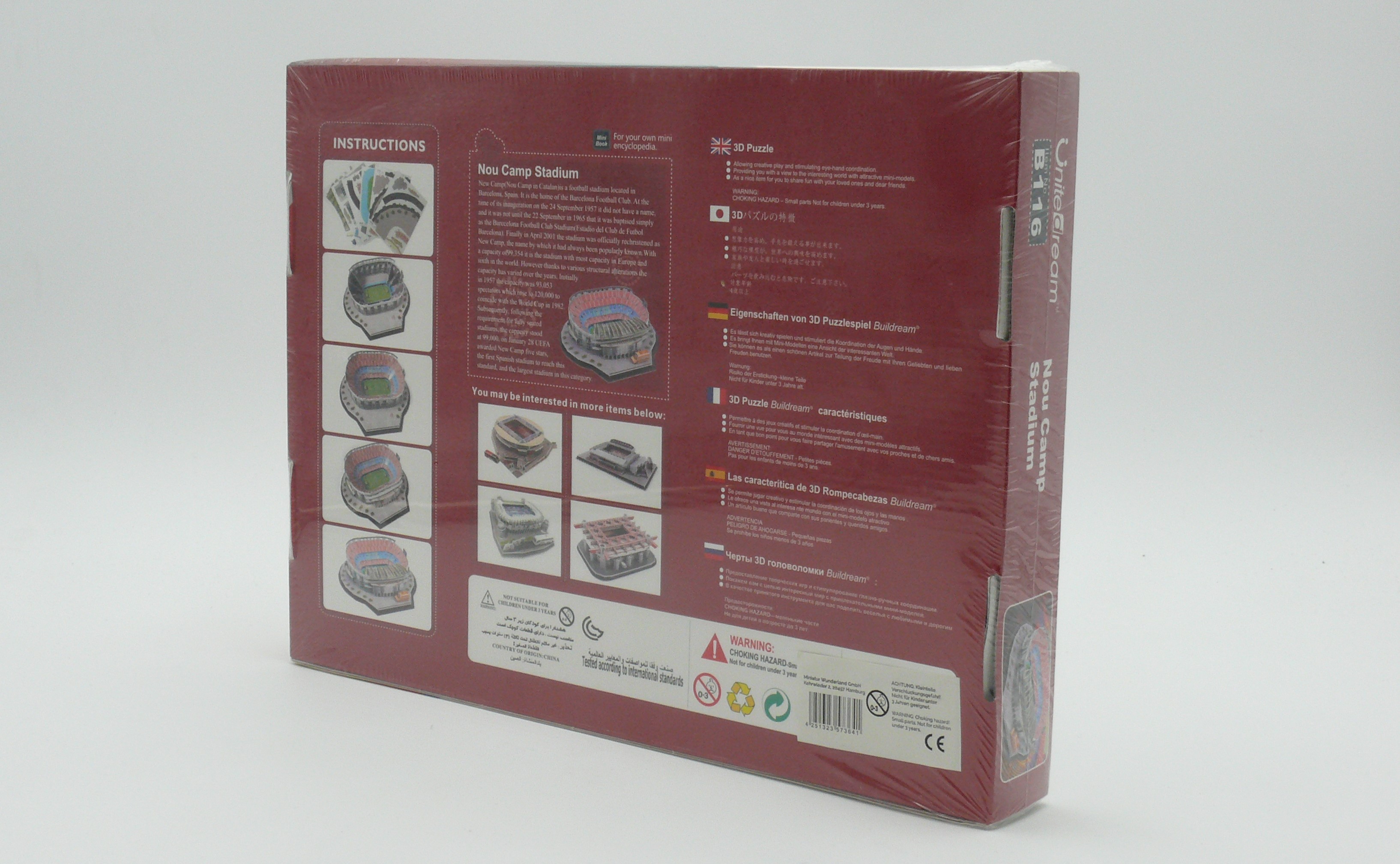 3D Puzzle - Camp Nou Stadium