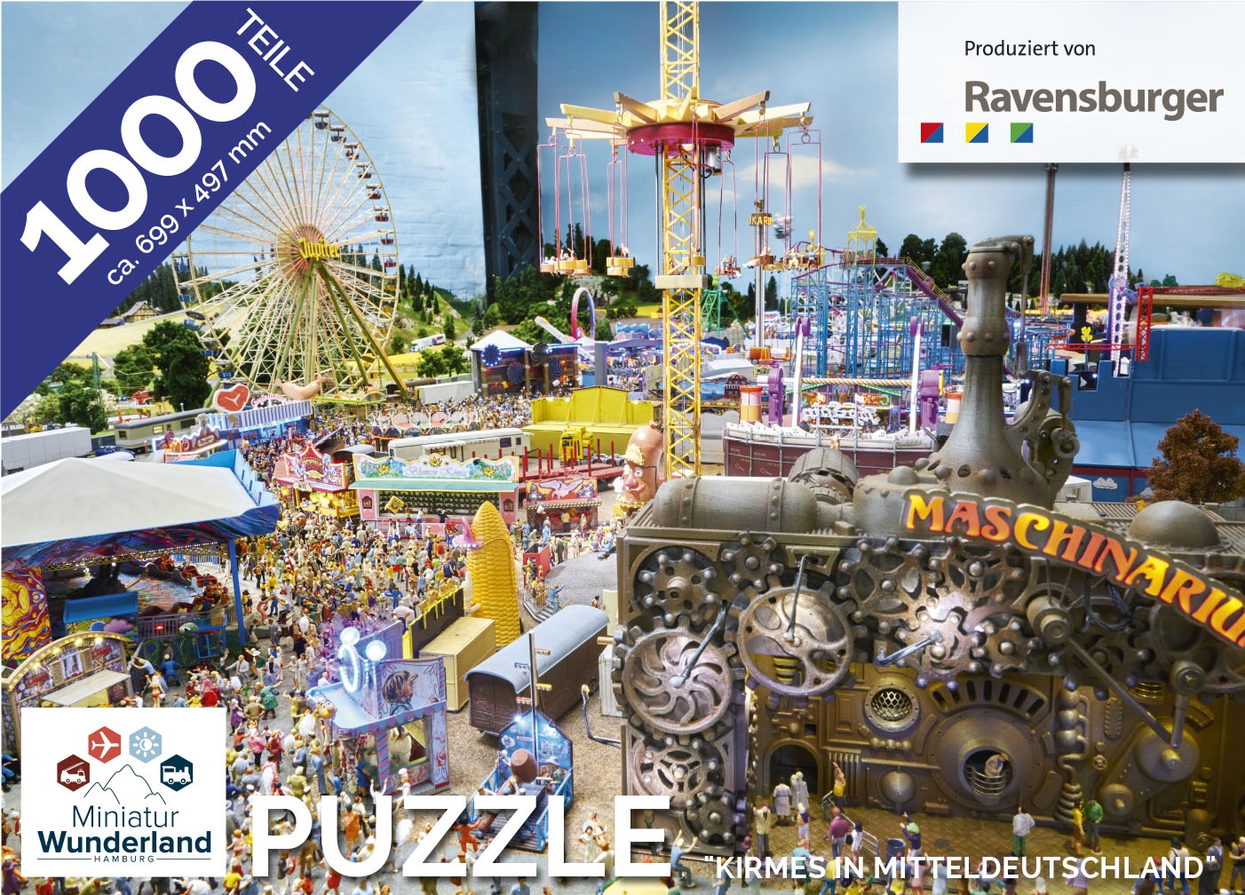 Puzzle "Kirmes" 1000 Teile von Ravensburger