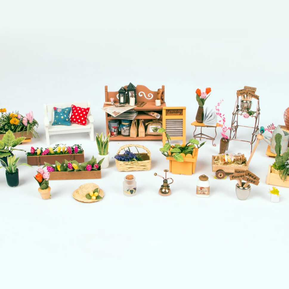 Miller's Flower House - Bausatz DIY - Robotime ROLIFE DG108