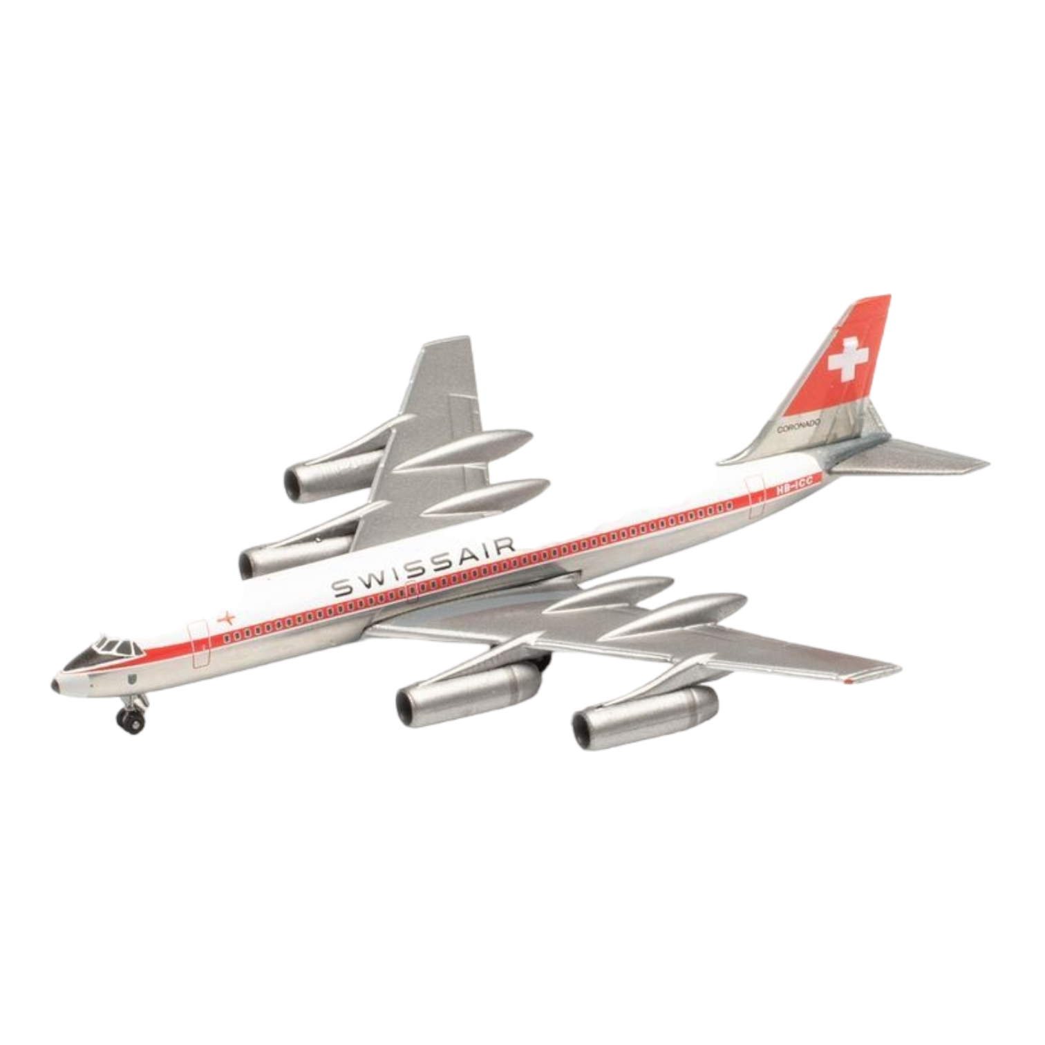 Herpa 535168 Swissair Convair CV-990 “Coronado St. Gallen” 1:500