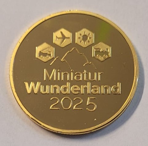 Miniatur Wunderland Medaille 2025