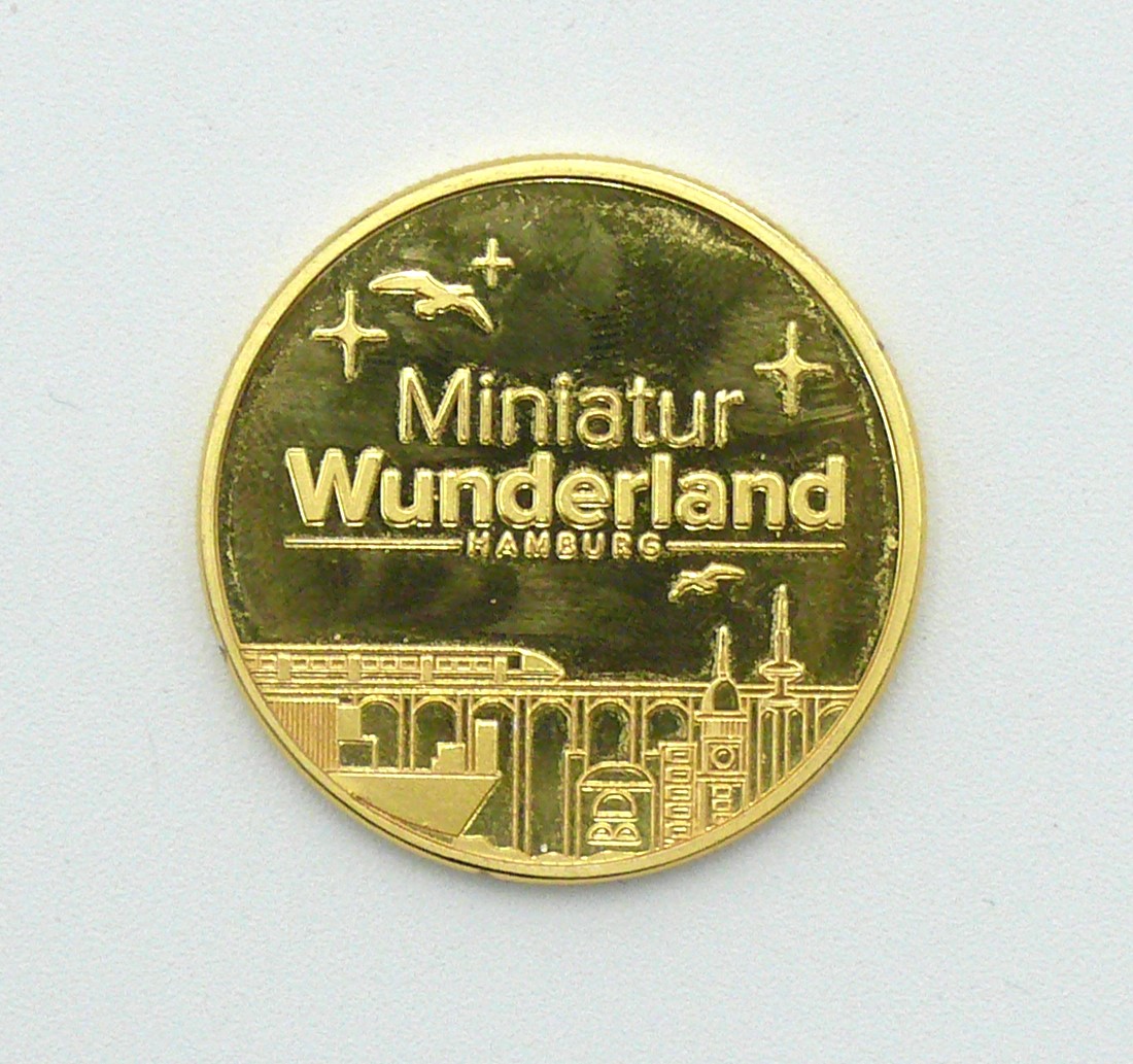 Miniatur Wunderland Münze 2026 "Logo"