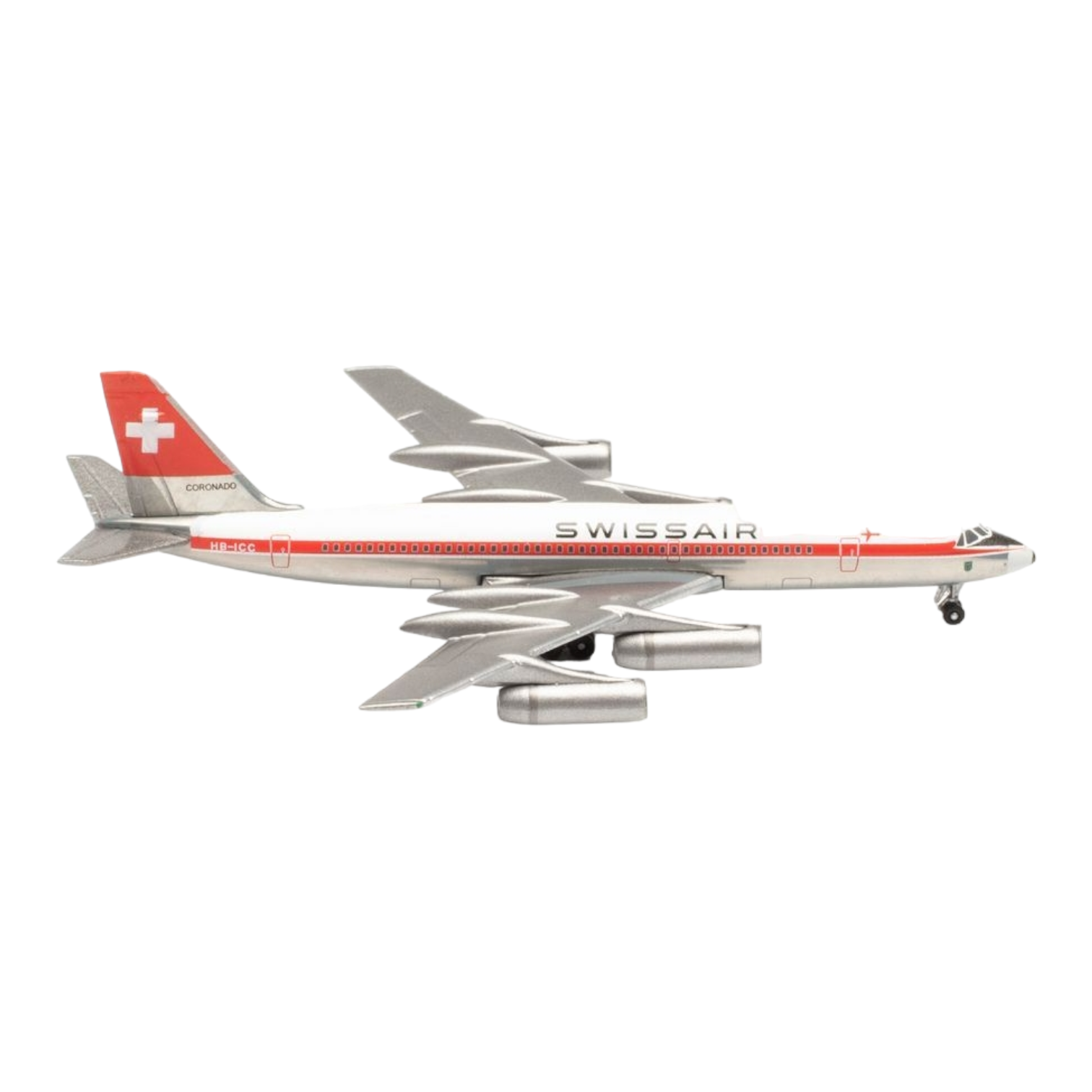 Herpa 535168 Swissair Convair CV-990 "Coronado St. Gallen" 1:500