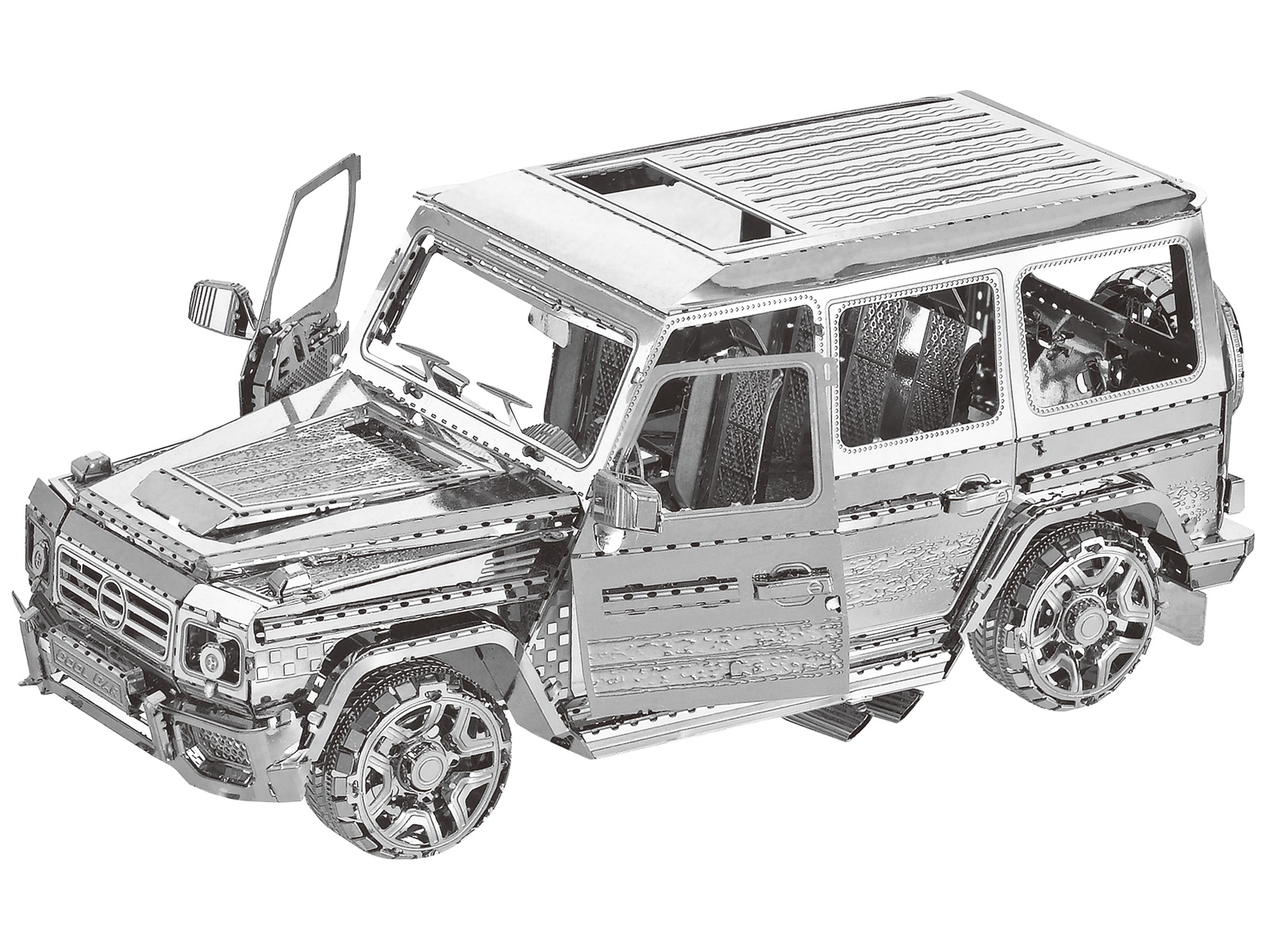 Mini 3D Metal Model Mercedes Benz G-Wagon