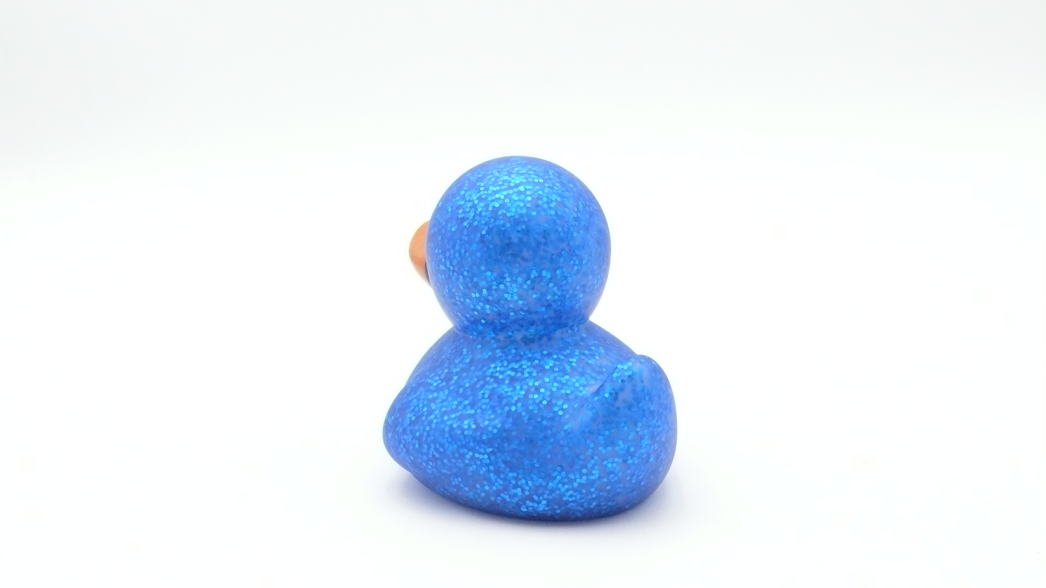 Rubber Duck - Glitter, blue